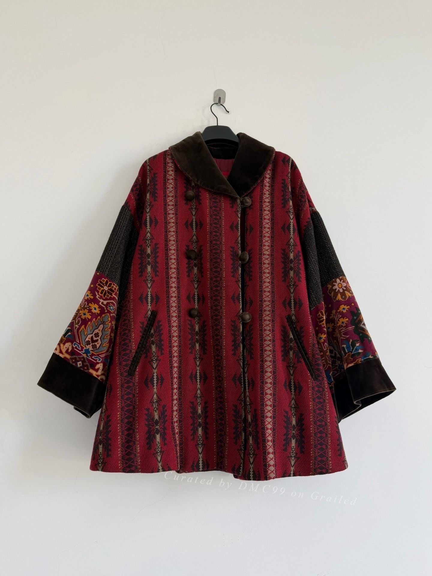 Kenzo Kenzo 1985 Runway Wool Coat Size US M / EU 48-50 / 2 - 1 Thumbnail