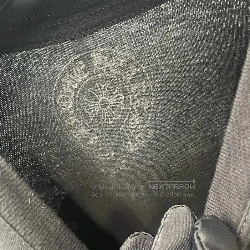 Chrome Hearts Chrome Hearts Black Cotton Short Sleeve T-Shirt . Size XS / US 0-2 / IT 36-38 - 3 Thumbnail