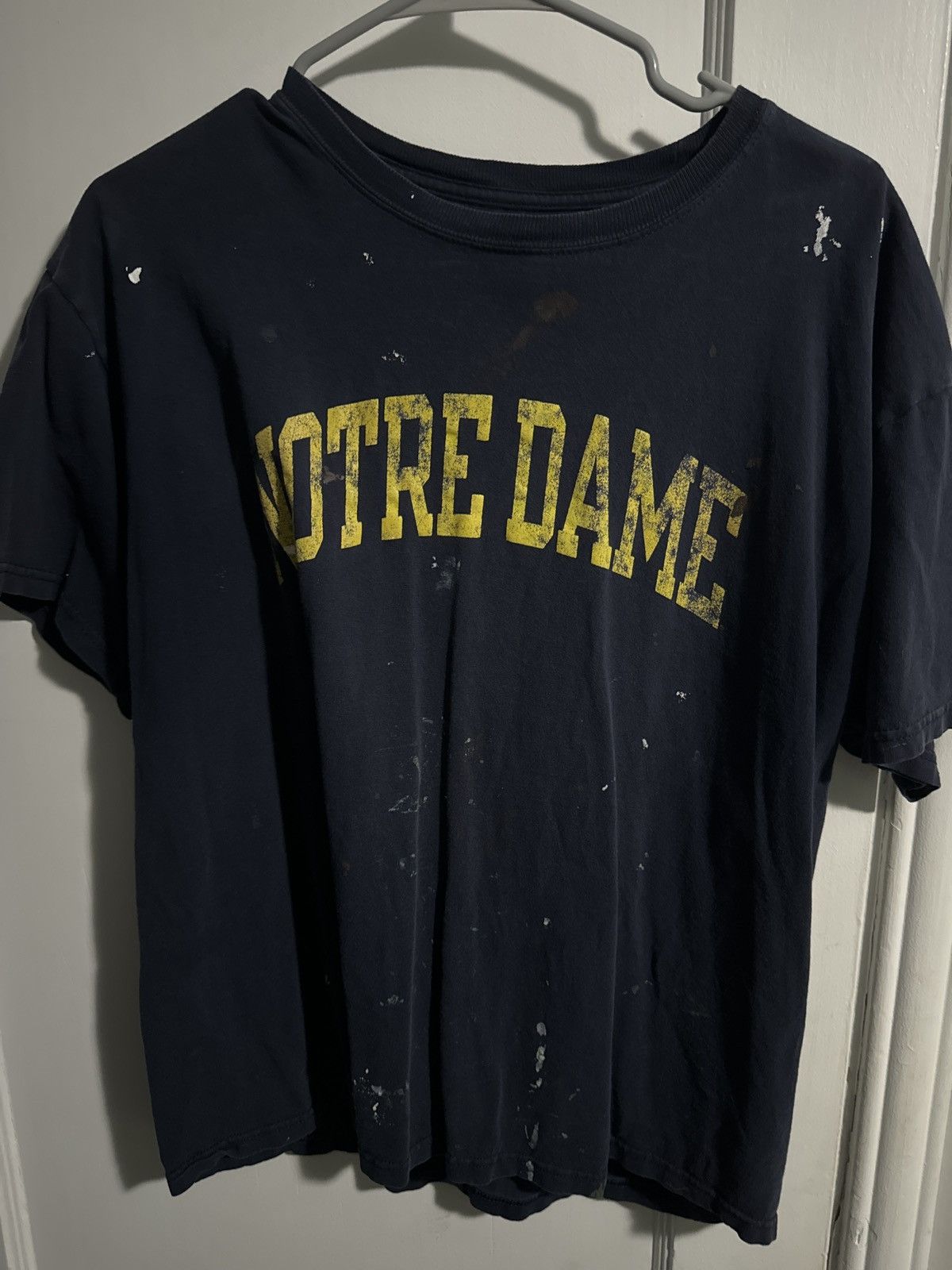 Champion Champion Notre Dame Paint Splattered tee Size US L / EU 52-54 / 3 - 1 Thumbnail