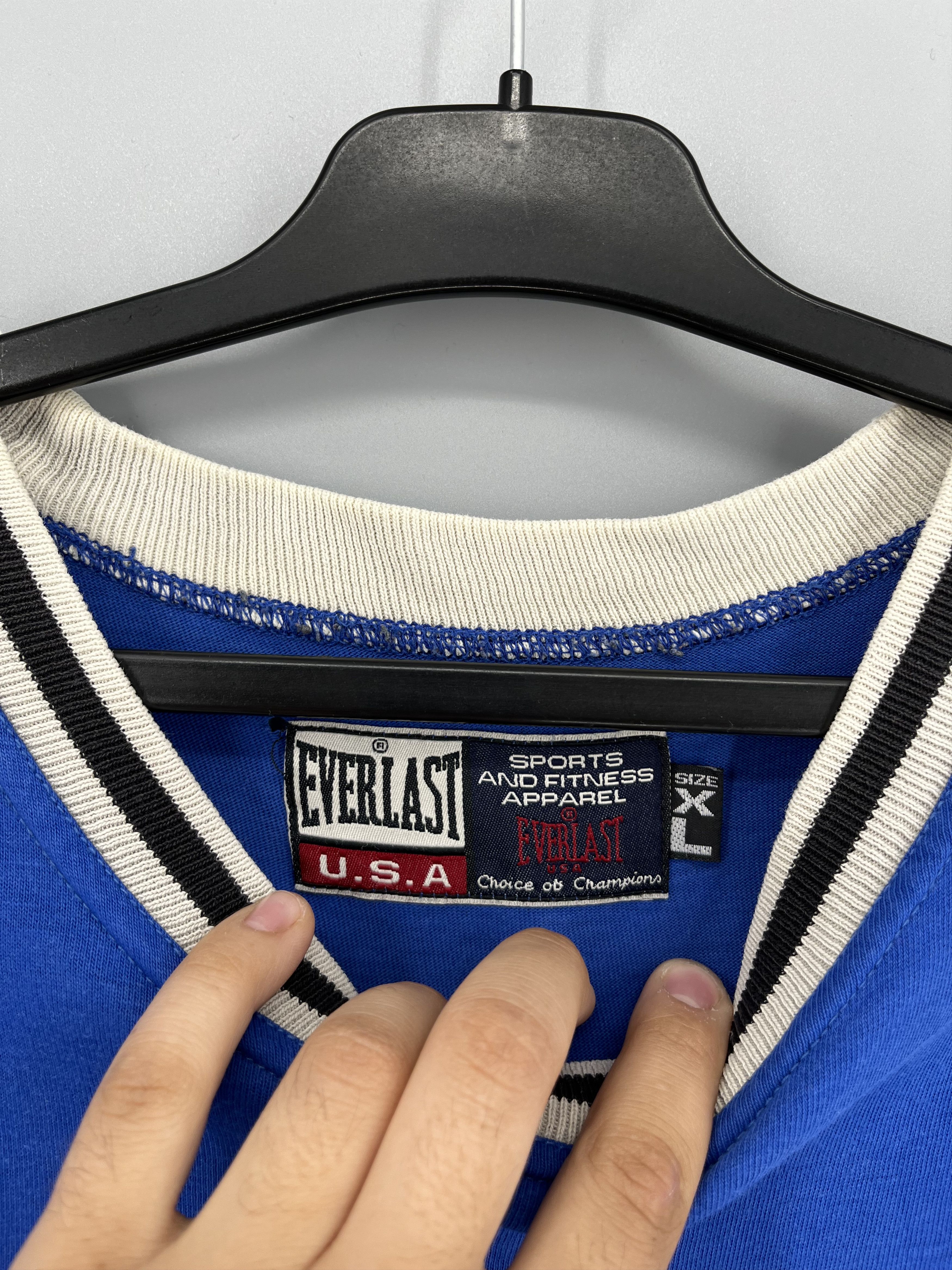 Everlast Vintage 80s Everlast Team USA Ringer Graphic T shirt Adult Size US XL / EU 56 / 4 - 8 Thumbnail