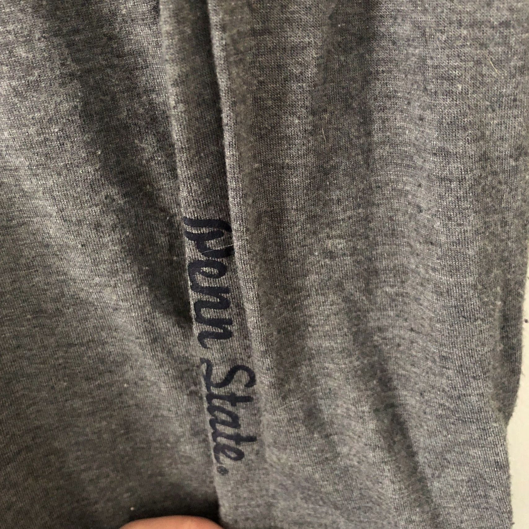 Vintage VINTAGE Penn State PSU Nittany Lions pullover hooded Logo Long Sleeve Gray Shirt Womens Size M / US 6-8 / IT 42-44 - 3 Thumbnail
