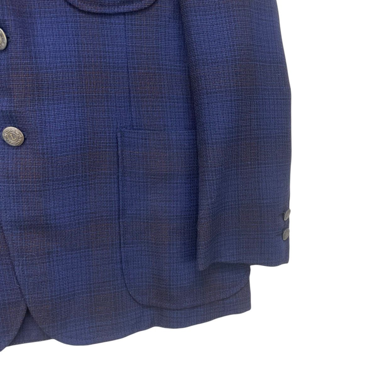 Loro Piana 🔥Vintage Loro Piana Checked Blazer Jacket Size US M / EU 48-50 / 2 - 6 Thumbnail