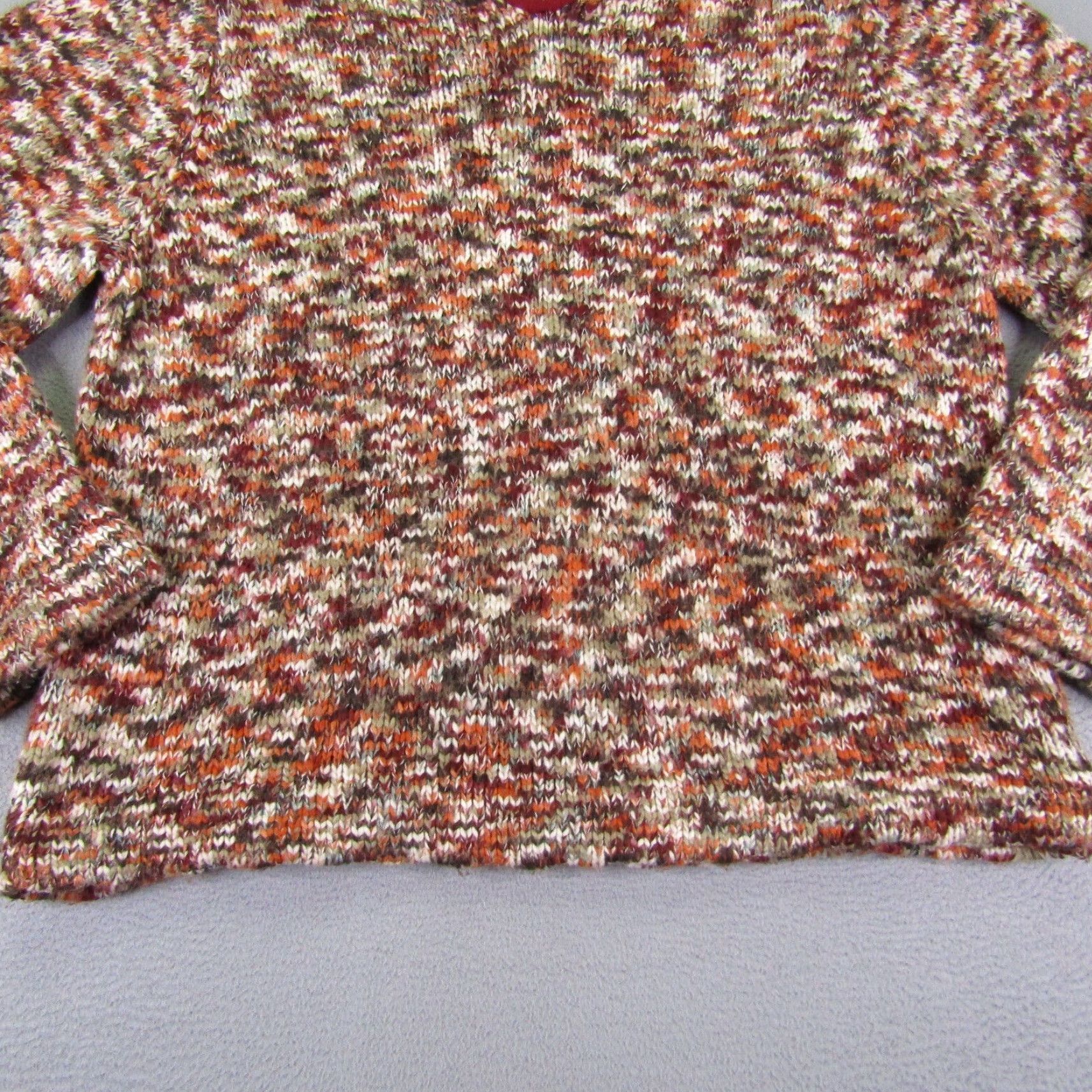 Vintage Woolrich Sweater Women Adult XL Red Wool Blend Knit Mock Neck Pullover Outdoor Casual Size XL / US 12-14 / IT 48-50 - 3 Thumbnail