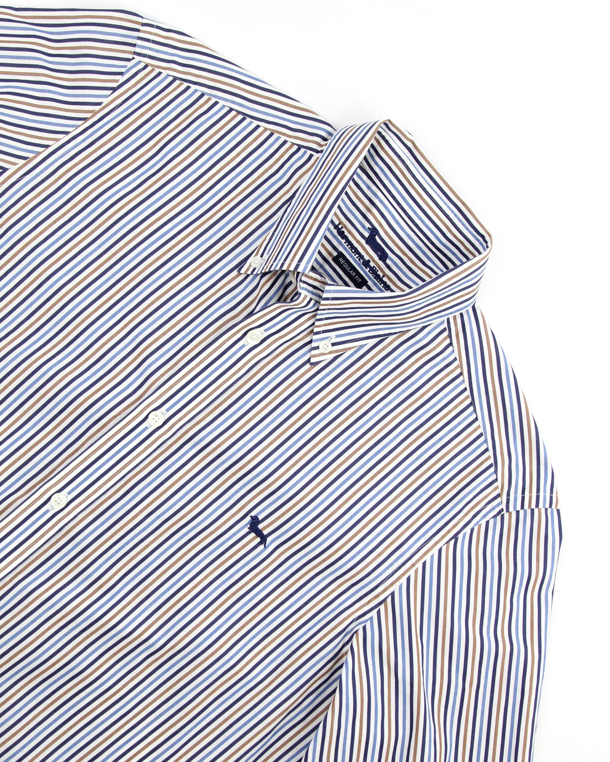Harmont & Blaine HARMONT&BLAINE Striped shirt with logo Size US XL / EU 56 / 4 - 7 Thumbnail