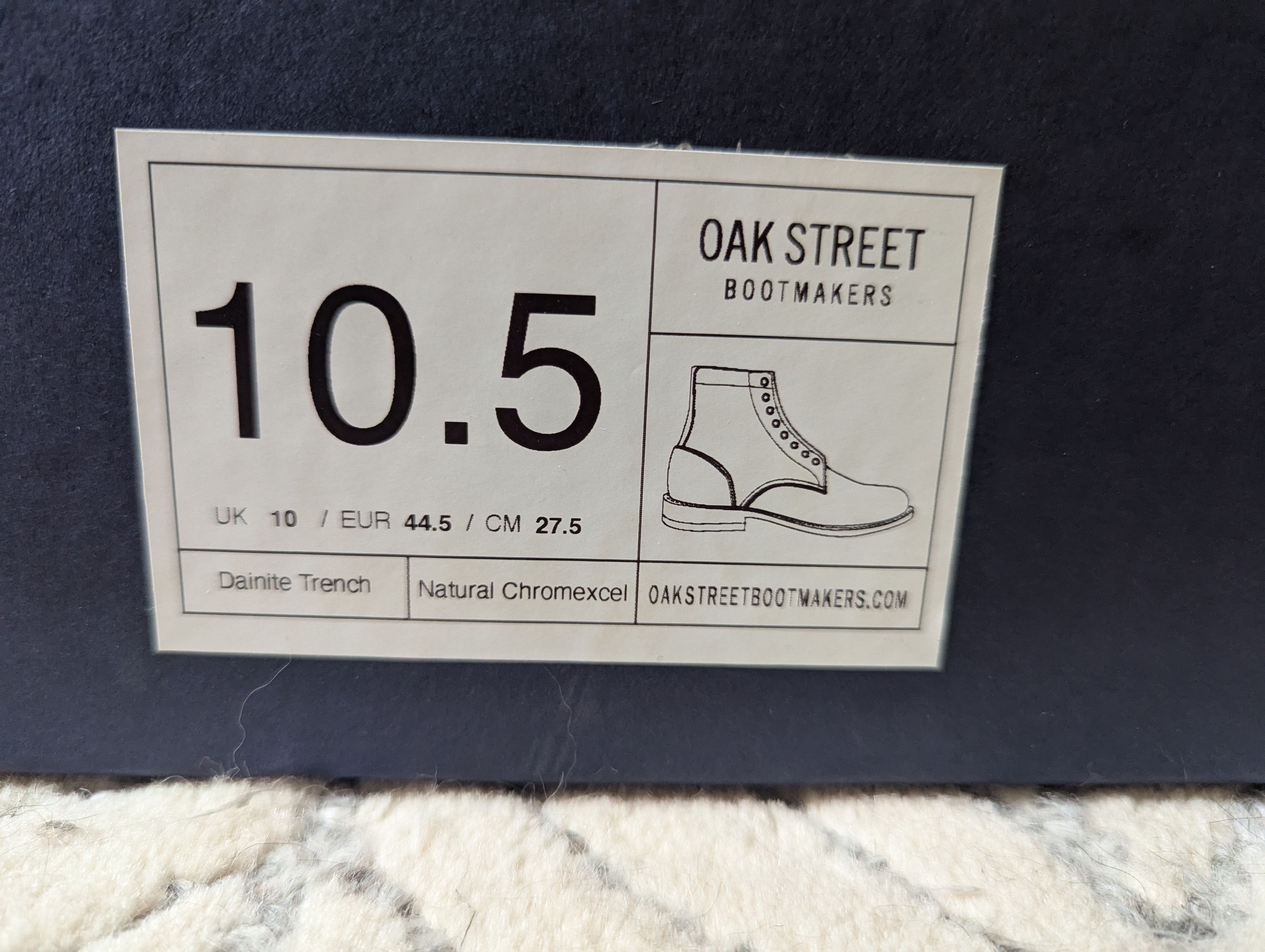 Oak Street Bootmakers Oak Street Bootmakers Trench Boot Natural Chromexcel Size US 10.5 / EU 43-44 - 8 Thumbnail