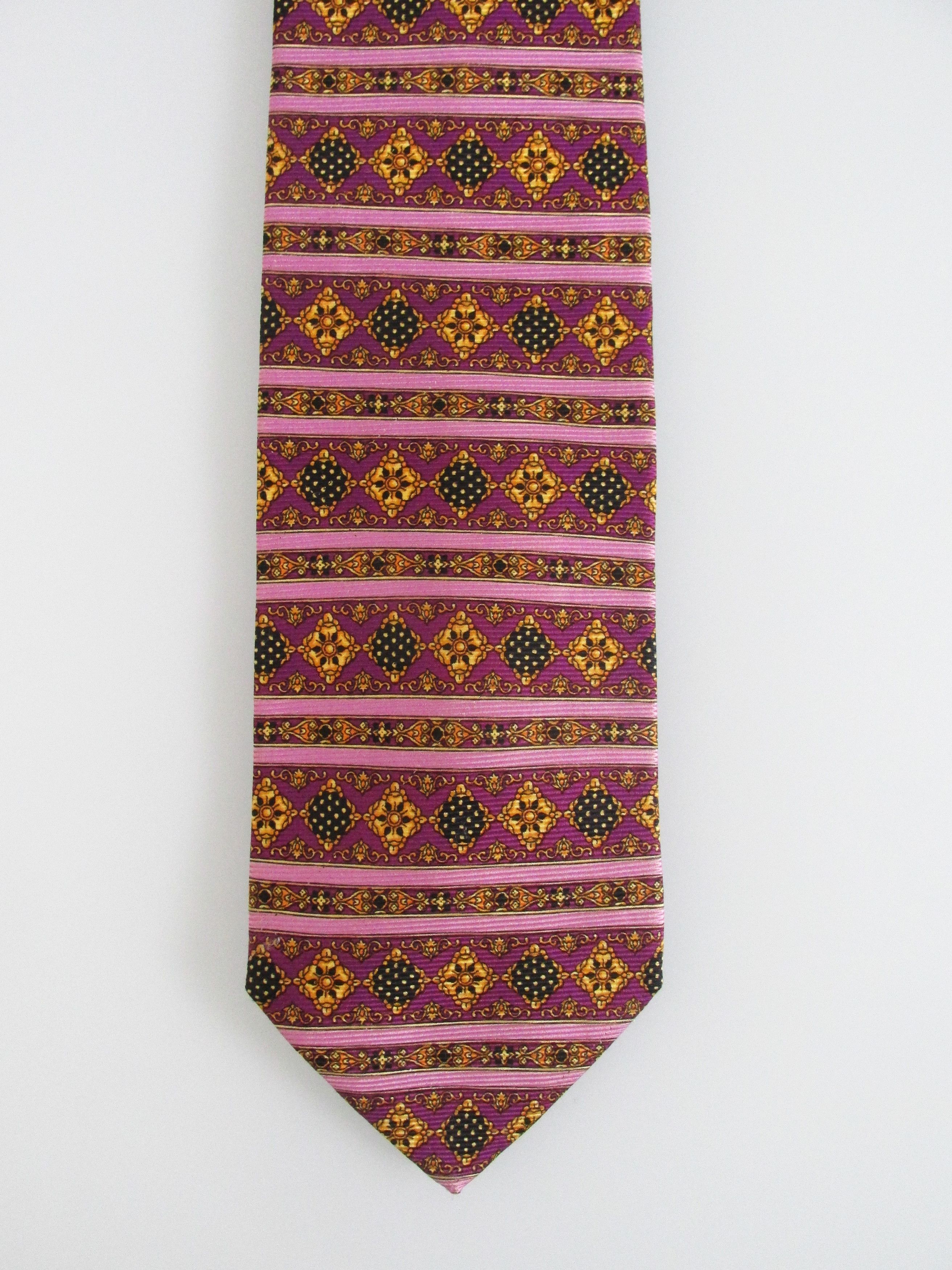 Versace Versace Men's Silk Tie Size ONE SIZE - 2 Thumbnail