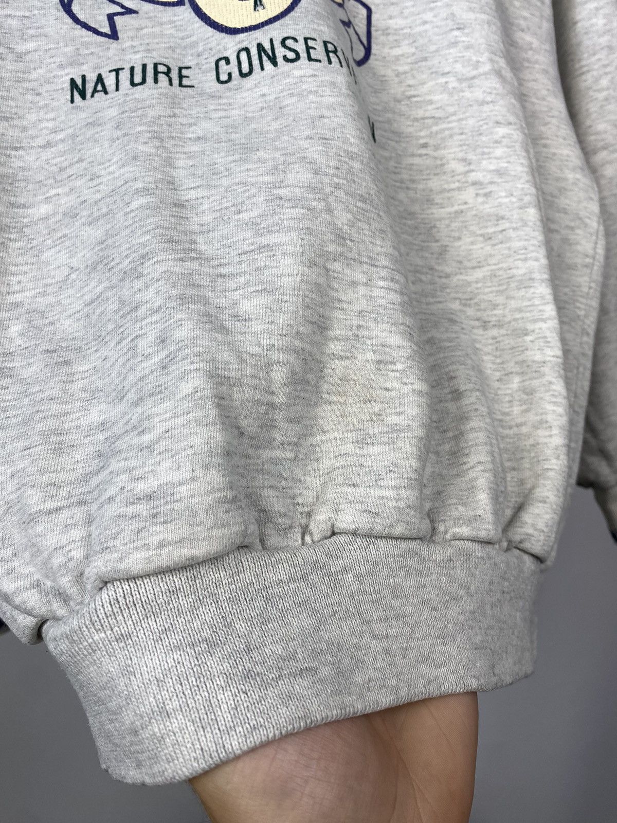 Native × Vintage Vintage 90s Nature Conservation Big logo sweatshirt Size US S / EU 44-46 / 1 - 8 Thumbnail