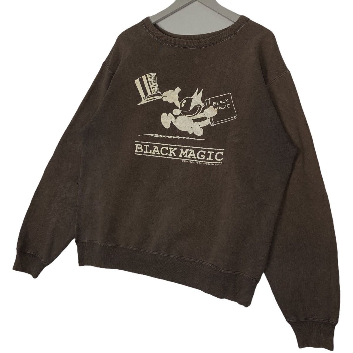 Other Vintage 80s Felix The Cat Crewneck Sweatshirt Brown Size M Size US M / EU 48-50 / 2 - 2 Thumbnail