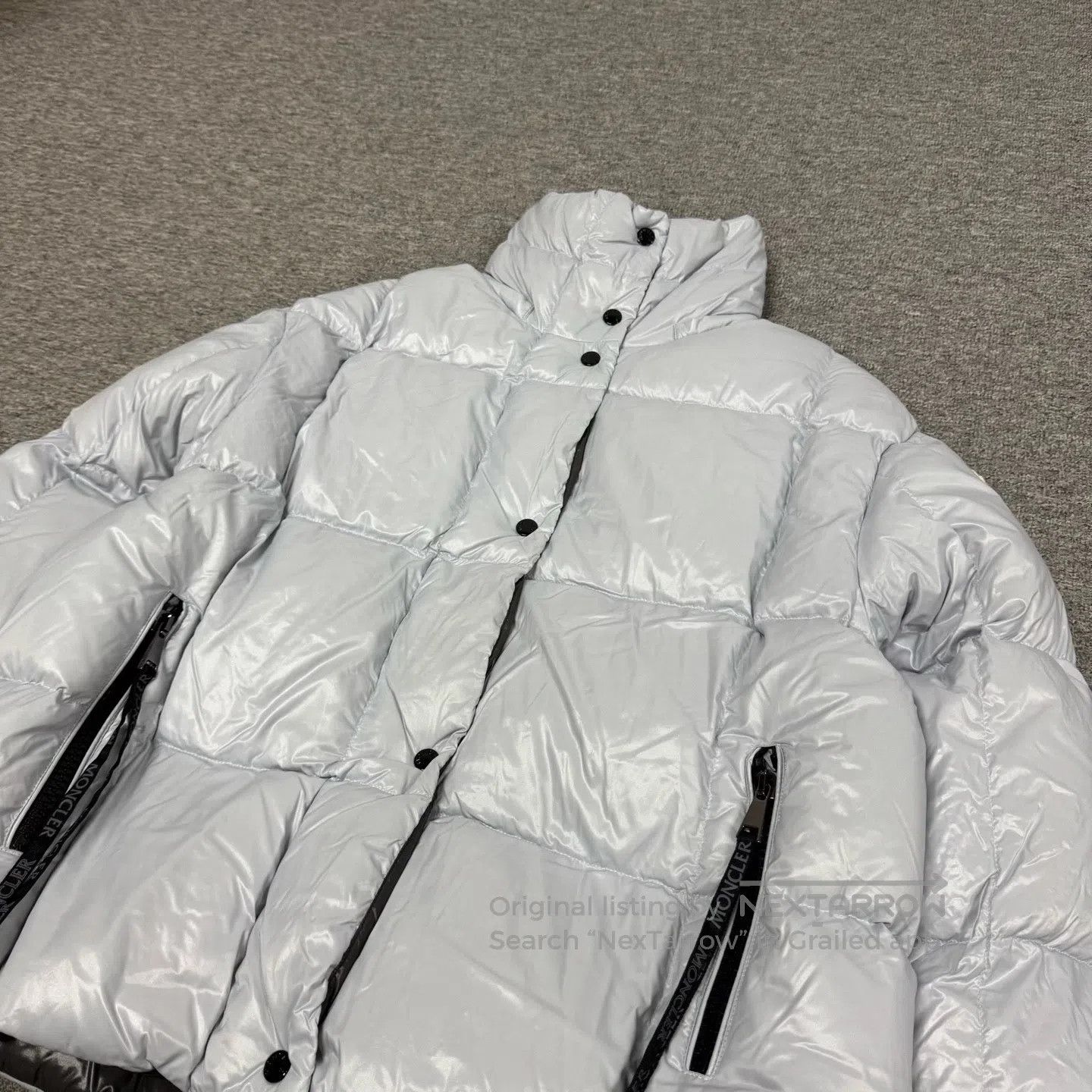 Moncler Moncler Parana Series: Curved-Shaped Down Jacket| Size US M / EU 48-50 / 2 - 4 Thumbnail