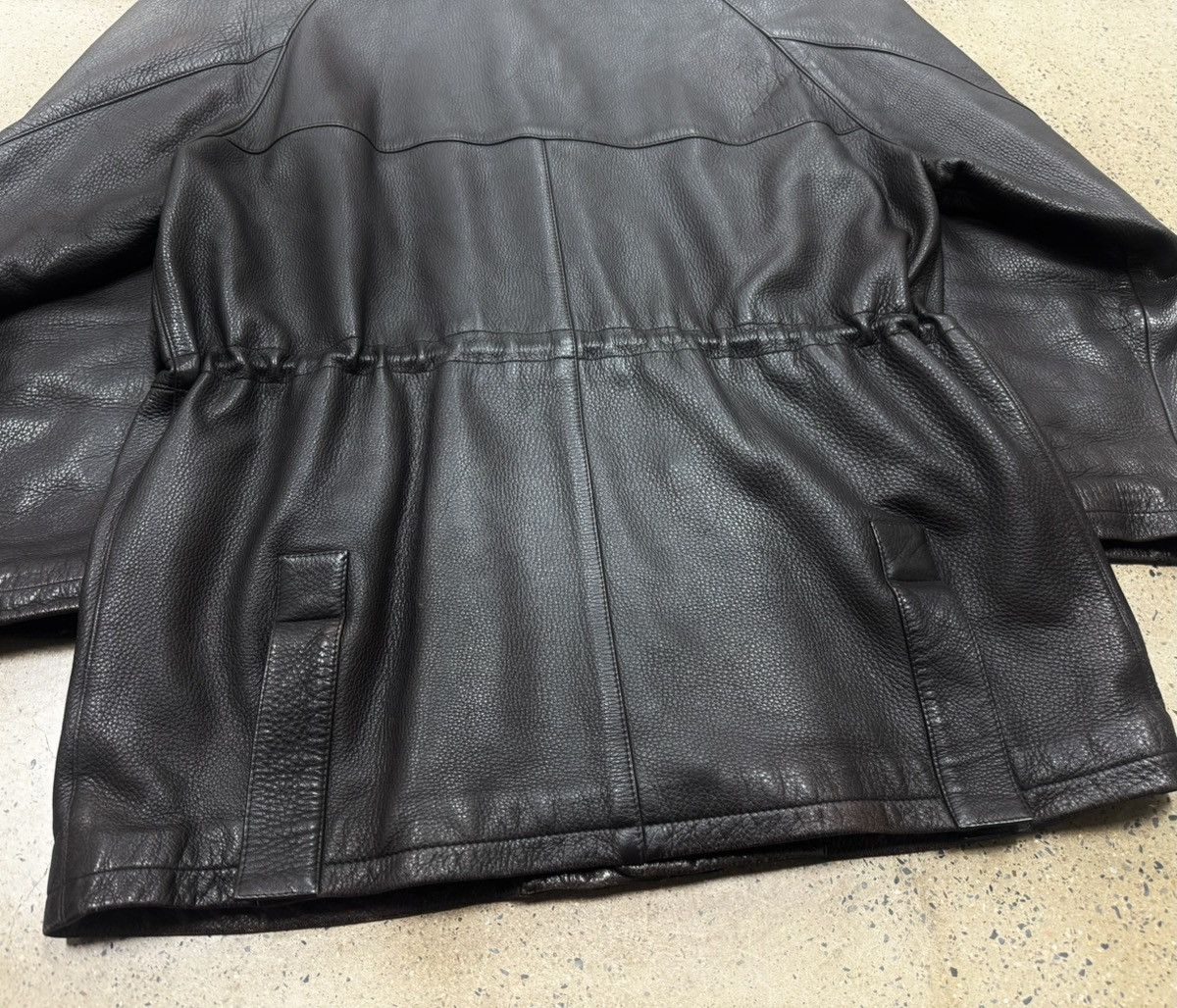 Loro Piana Loro Piana Horesy Leather Coat（Deerskin/cashmere） Size US L / EU 52-54 / 3 - 9 Thumbnail