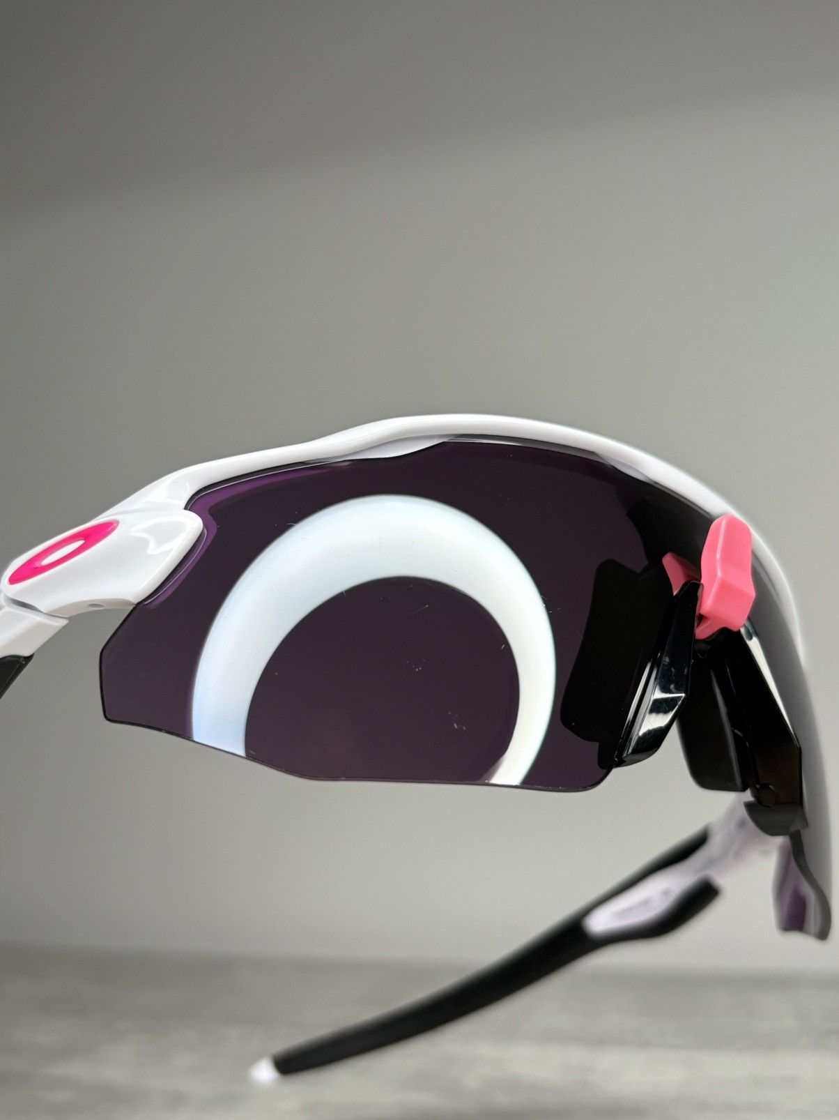 Oakley Oakley Radar EV Advancer Polished White Prizm Pink Size ONE SIZE - 18 Thumbnail