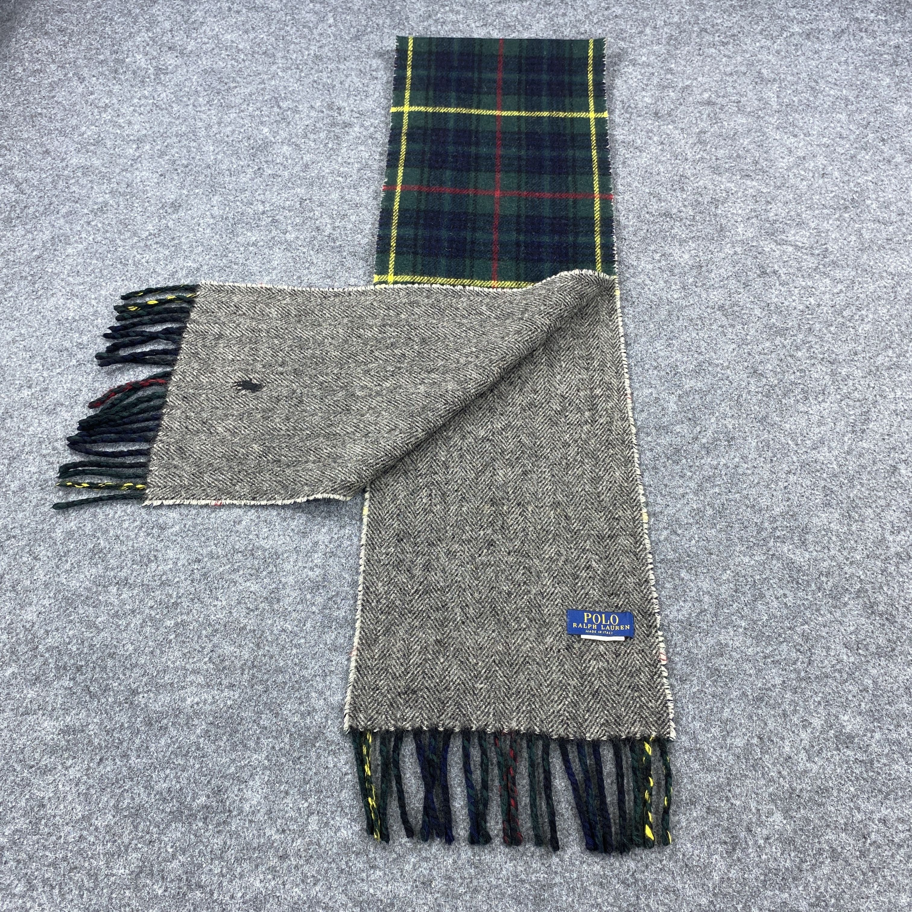 Polo Ralph Lauren × Vintage Polo Ralph Lauren Scarf # Muffler # Neckwear # D692 Size ONE SIZE - 7 Thumbnail