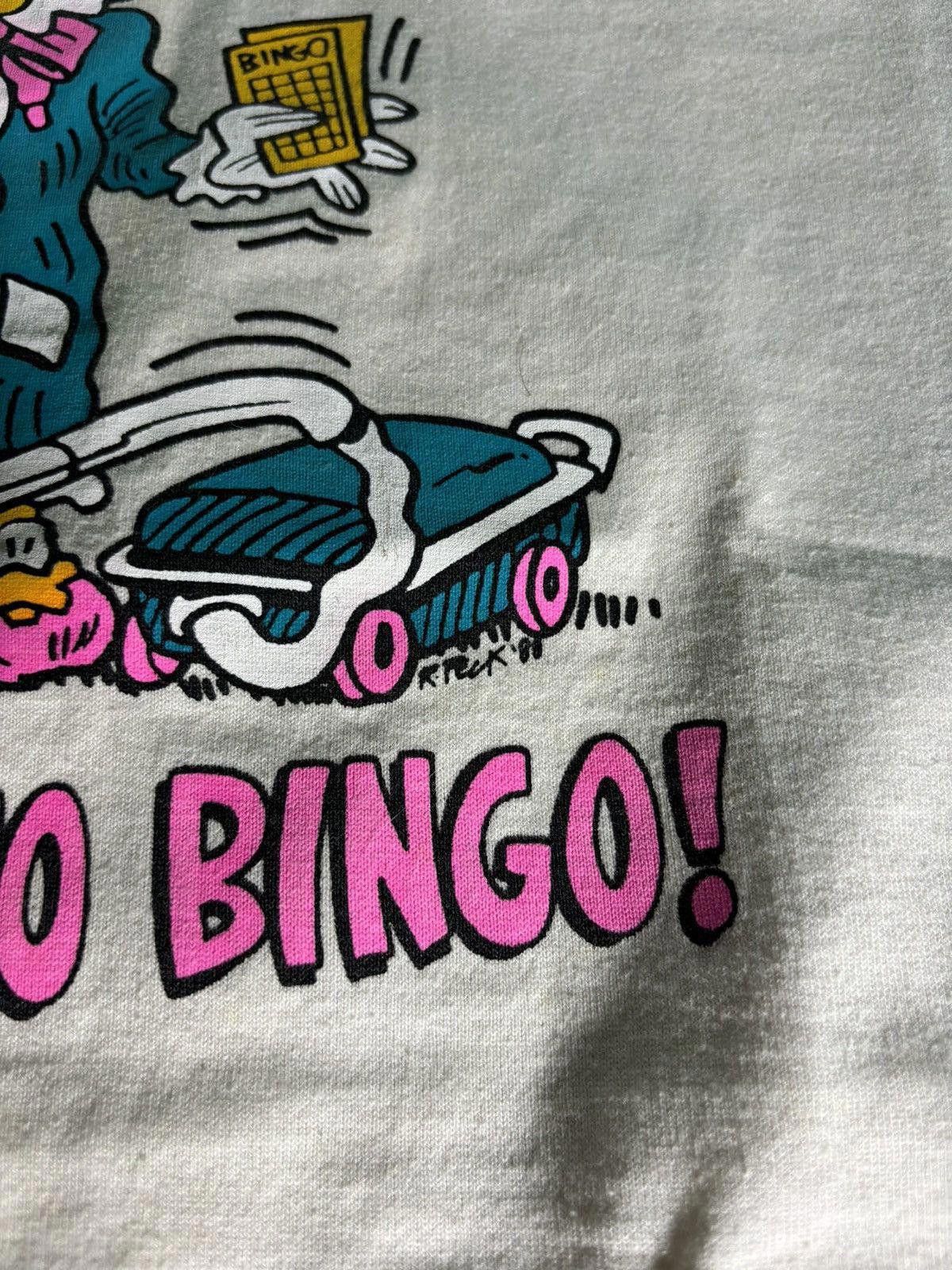 Vintage Vintage 1988 Comedy Bingo Tee Size US L / EU 52-54 / 3 - 4 Thumbnail