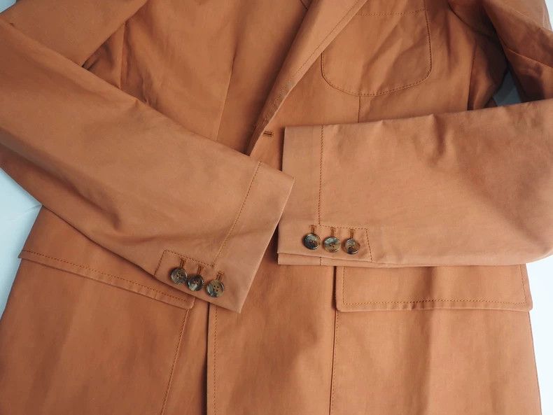 Gucci Gucci Old orange cotton slim suit 2502-Nextarrow Size 50R - 4 Thumbnail