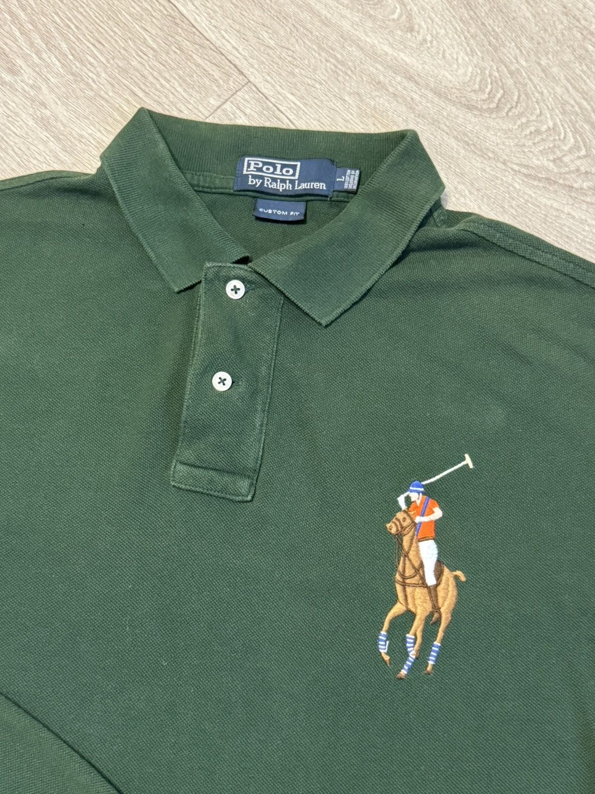 Polo Ralph Lauren 🔷Vintage Polo Ralph Lauren Big Pony Shirt🔷 Size US L / EU 52-54 / 3 - 4 Thumbnail