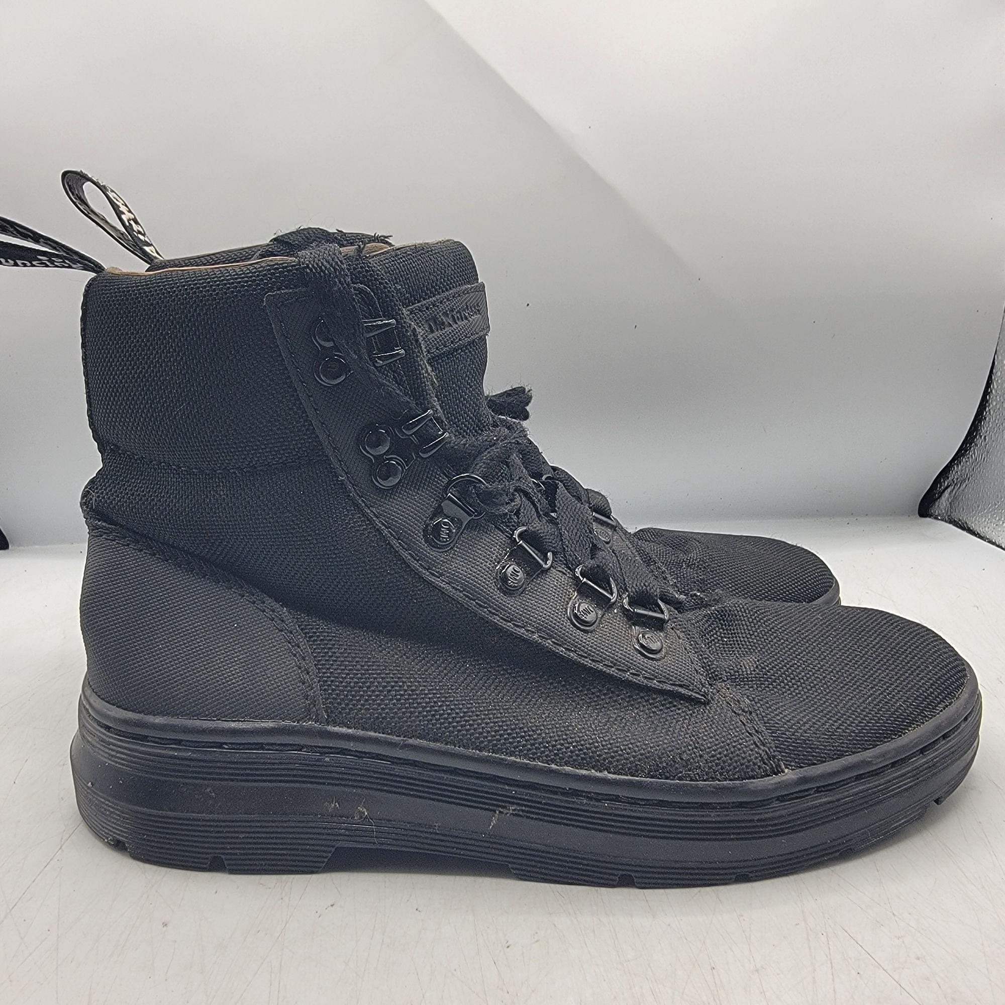 Dr. Martens Dr. Martens Combs Boots Womens 6 Triple Black Casual Walking Size US 6 / IT 36 - 12 Thumbnail