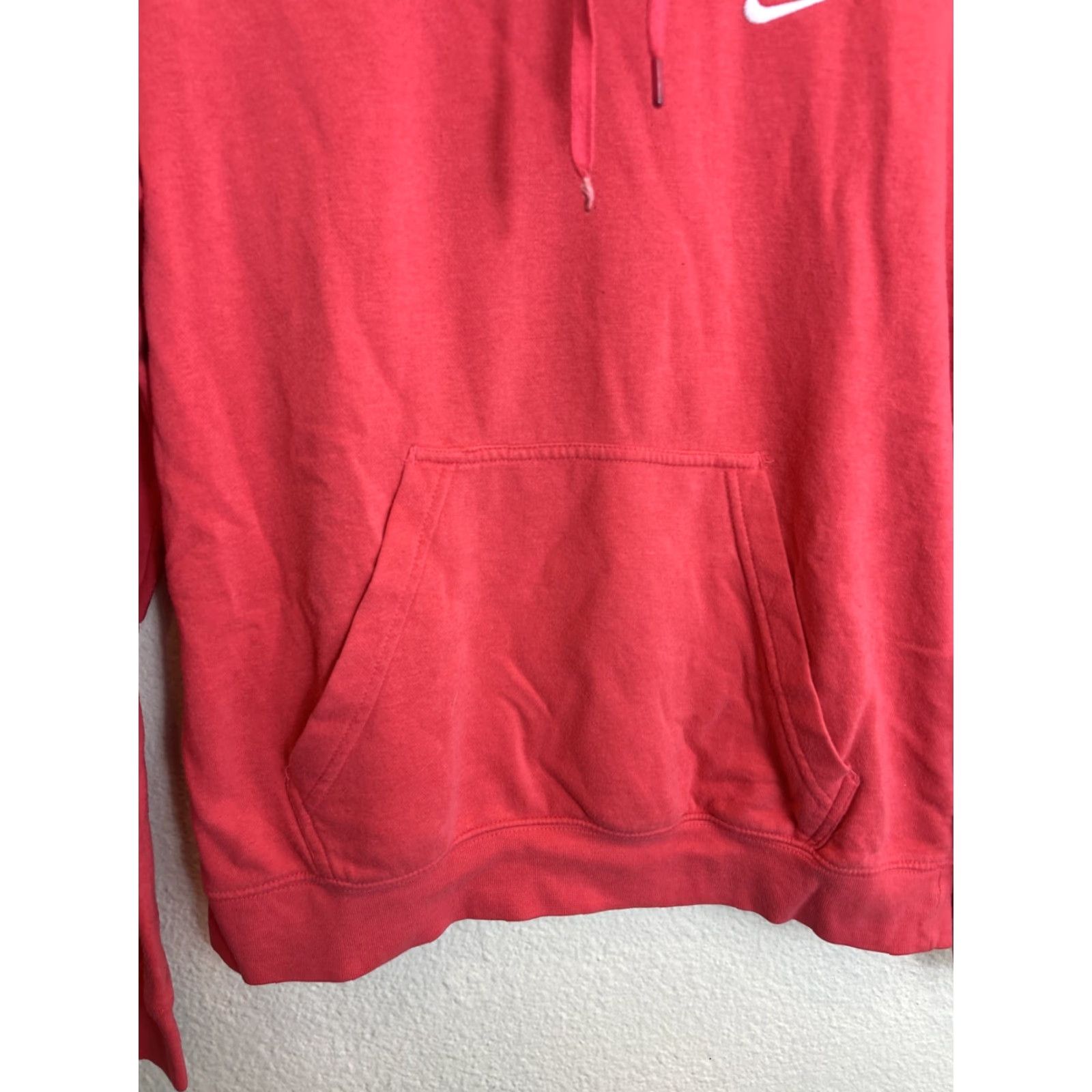 Nike Nike Hoodie Women’s Size Large Orange/Coral Funnel Neck Pullover 803636-850 Size L / US 10 / IT 46 - 6 Thumbnail