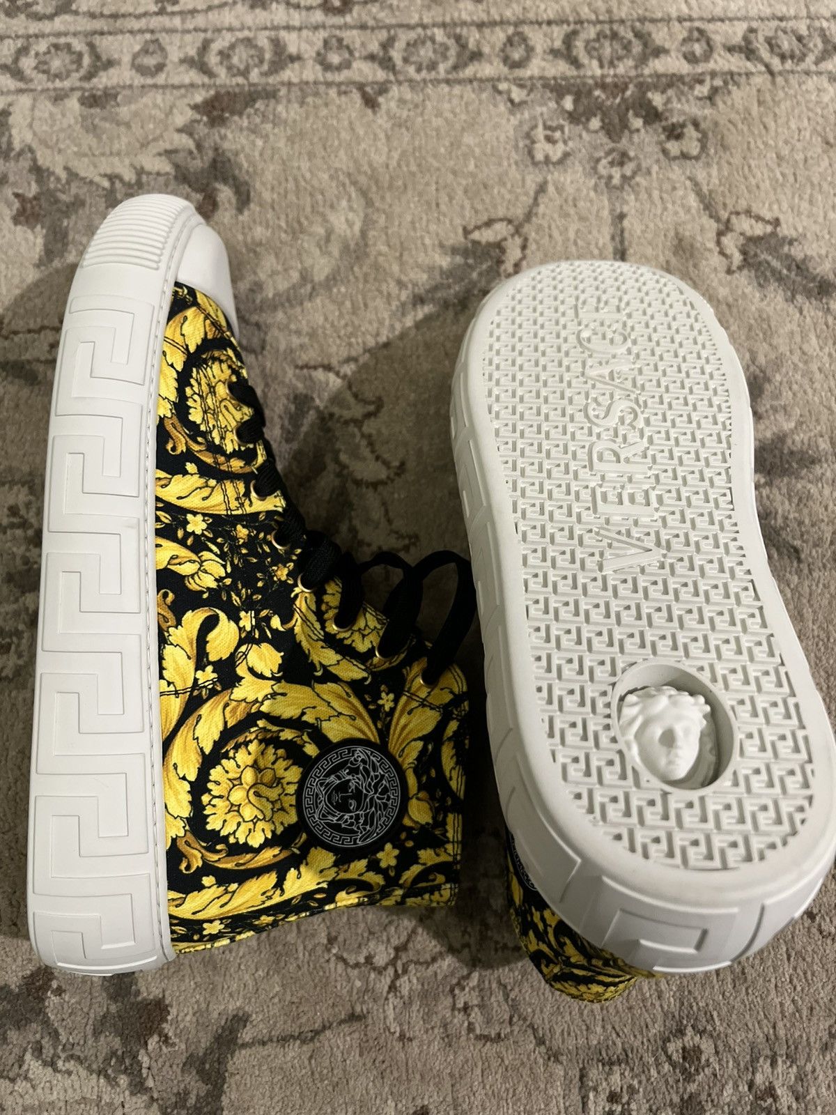 Versace Versace Greca Barocco High Top Size US 12 / EU 45 - 2 Thumbnail