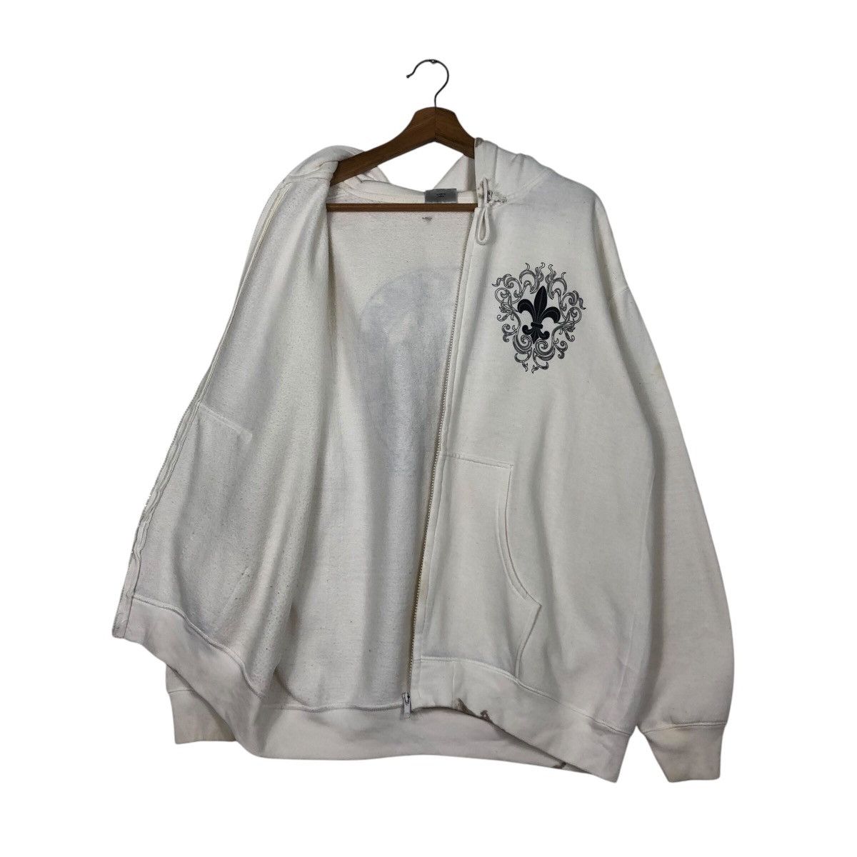 Japanese Brand 📌Vintage Zipper Hoodie Bullet Noise Cross Big Logo Size US L / EU 52-54 / 3 - 13 Thumbnail