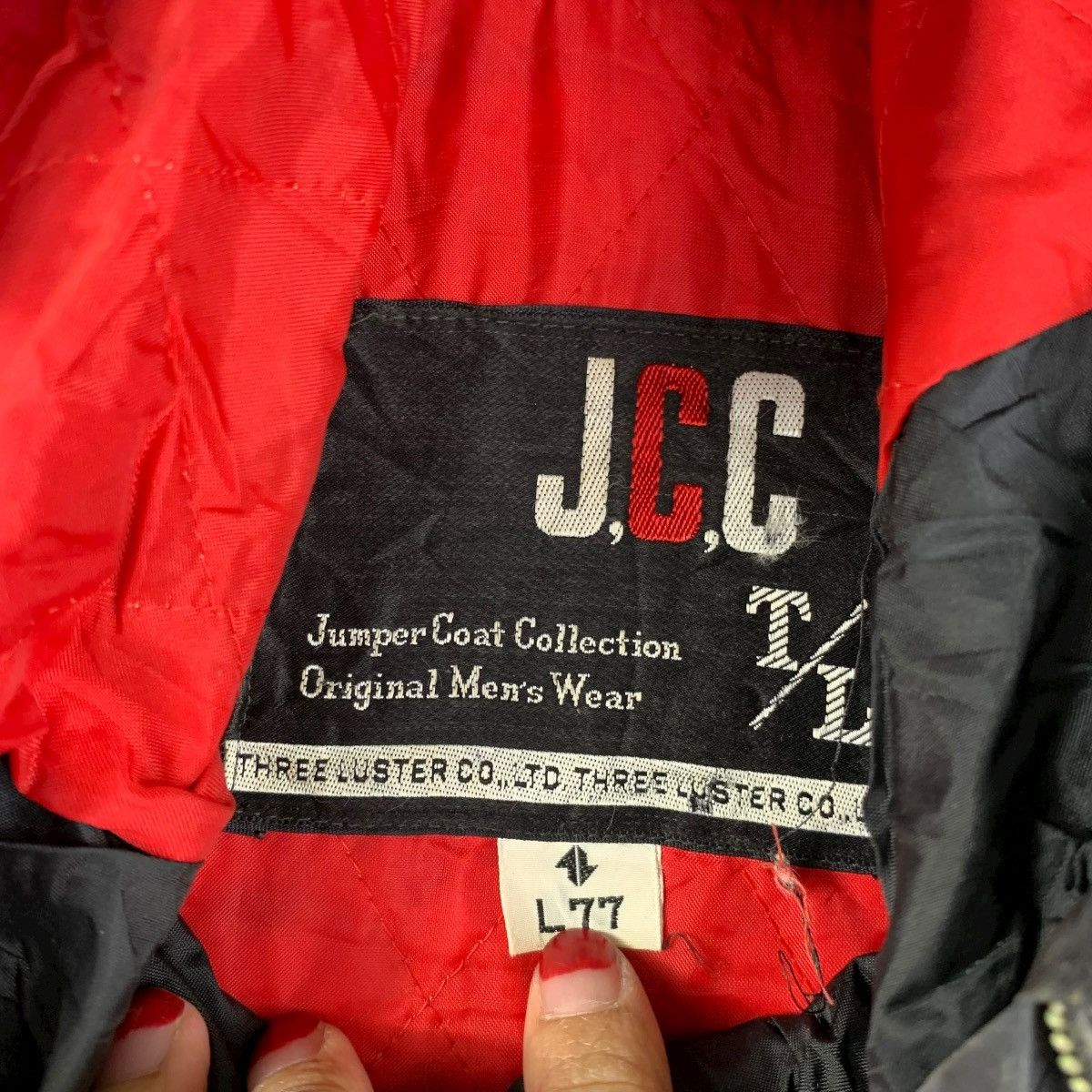 Vintage Vintage JCC Toray Nylon NOVAX Anorak Jacket Black Red Size US L / EU 52-54 / 3 - 3 Thumbnail