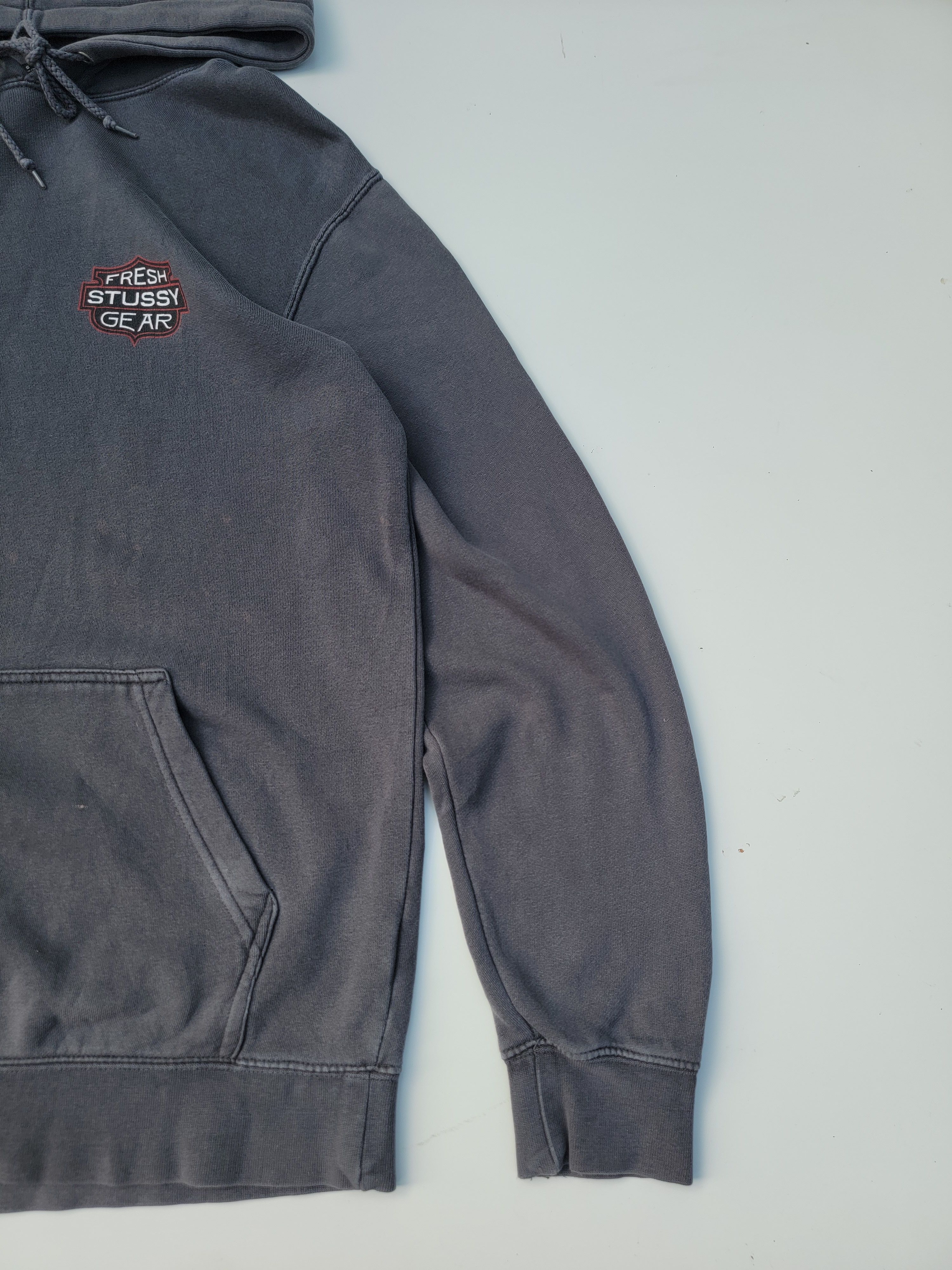 Stussy ✅️Vintage Stussy Gear Hoodie Pullover Size US L / EU 52-54 / 3 - 6 Thumbnail