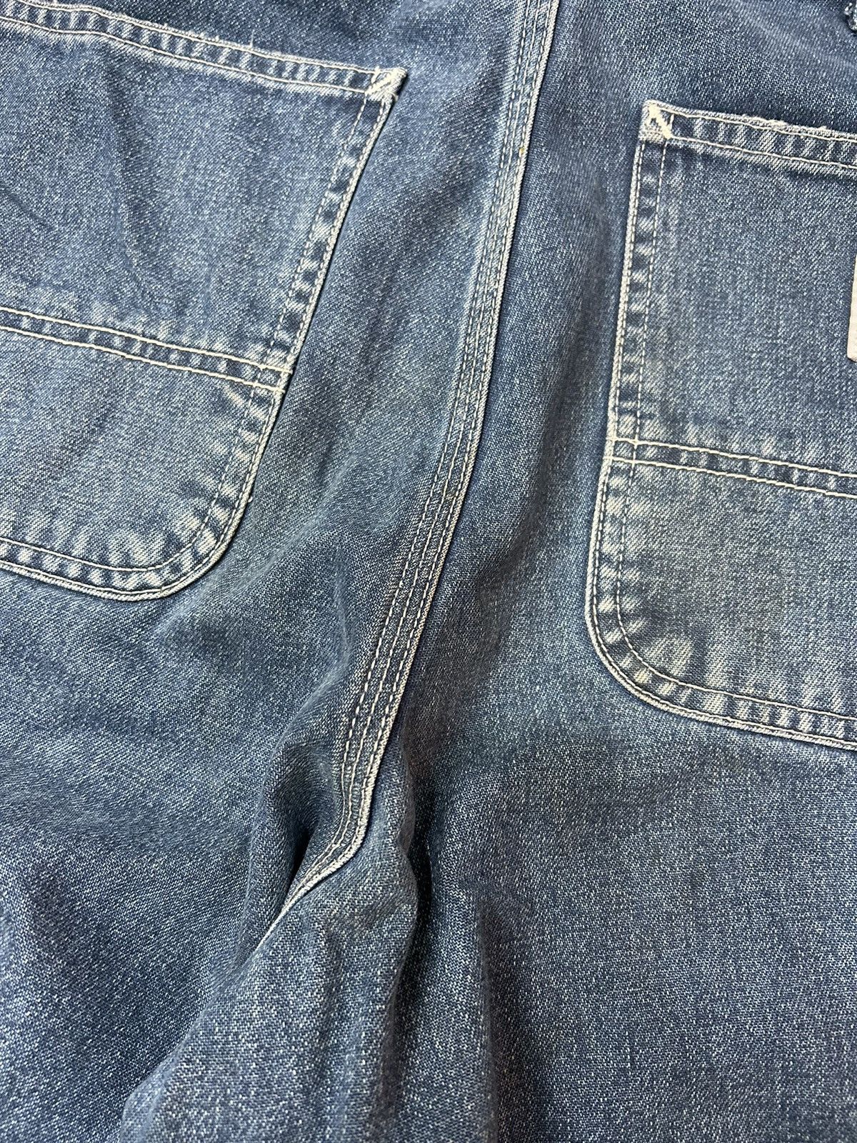 Carhartt × Carhartt Wip × Vintage Y2K Carhartt Style Baggy Carpenter Skater Utility Pants Size US 34 / EU 50 - 9 Thumbnail