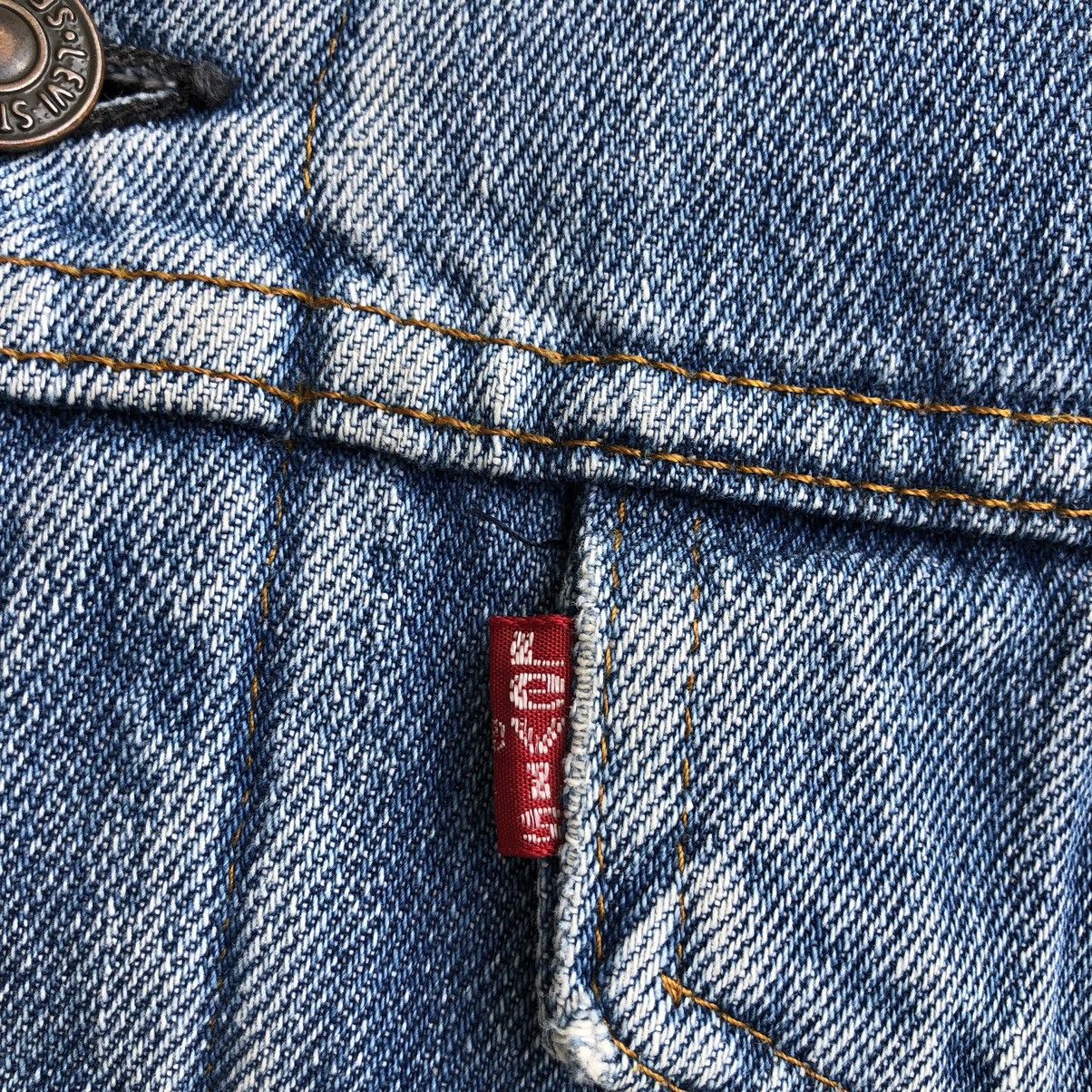 Levi's Vintage Clothing Vintage 70s Levis Blanket Thrashed Faded Trucker Jacket Size US M / EU 48-50 / 2 - 4 Thumbnail