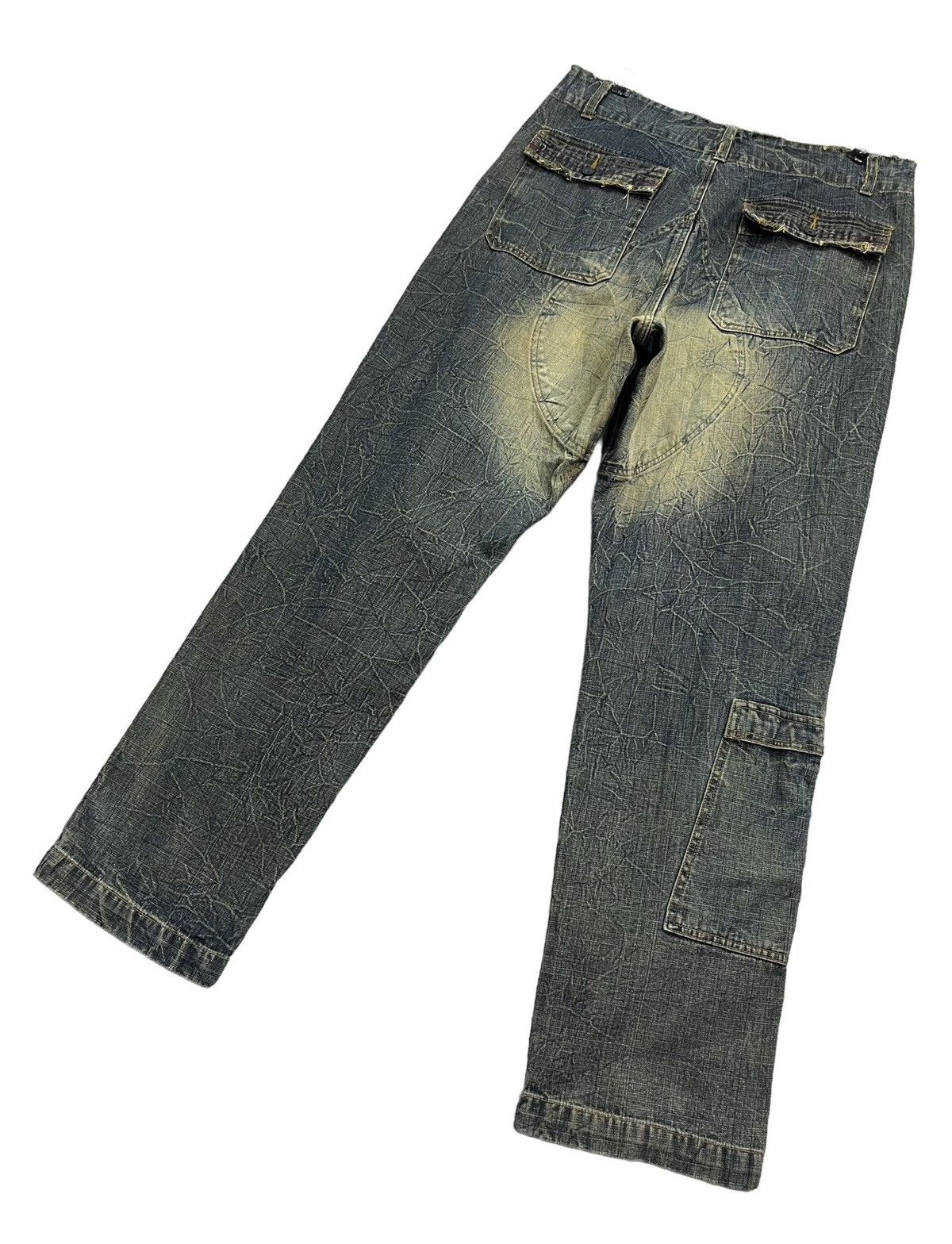 Vintage × Woolrich Woolen Mills FYE🔥Vintage 90’s WOOLRICH Mudmax Claw Mark Baggy Denim Size US 32 / EU 48 - 6 Thumbnail