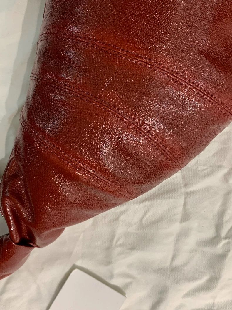 Lemaire Lemaire brick red coated horn bag Size ONE SIZE - 6 Thumbnail