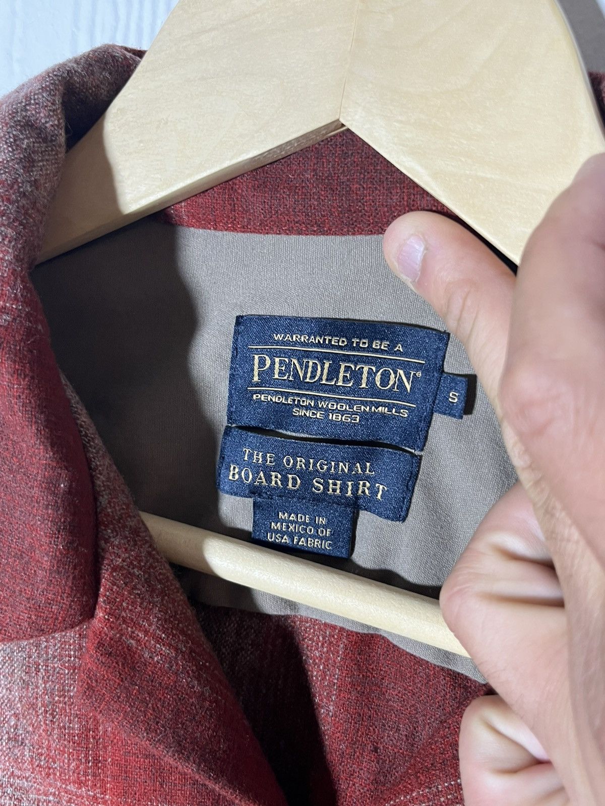 Pendleton Pendleton Mens Board Shirt Small Plaid Long Sleeve Flannel Size US S / EU 44-46 / 1 - 4 Thumbnail