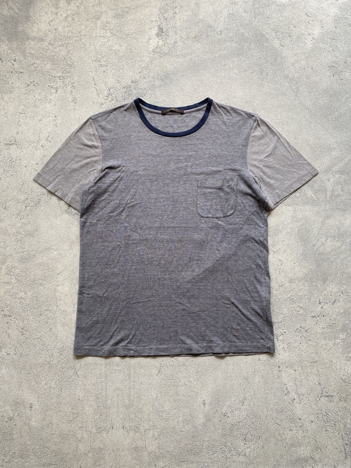 Louis Vuitton Louis Vuitton Simple pocket tee Size US S / EU 44-46 / 1 - 1 Thumbnail
