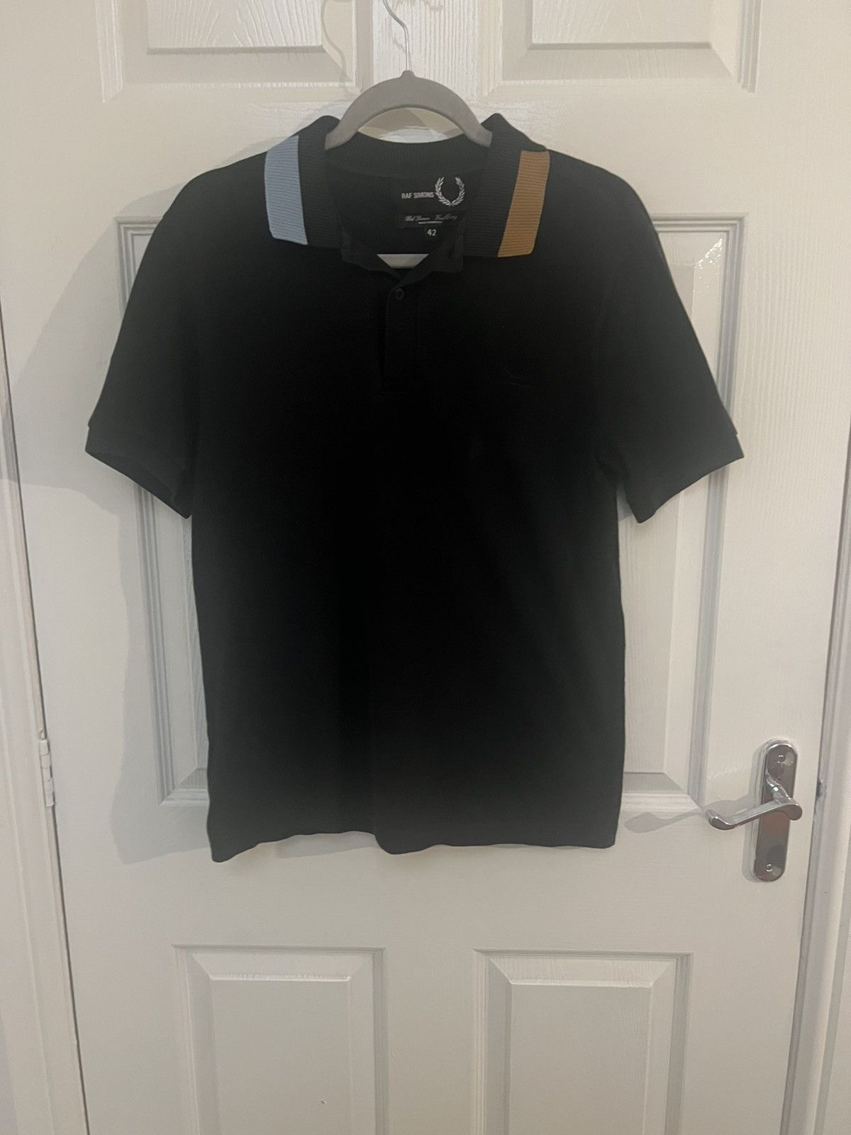 Fred Perry × Raf Simons Raf Simons x Fred Perry Black Polo Shirt – Size 42 – Excelle Size US M / EU 48-50 / 2 - 1 Thumbnail