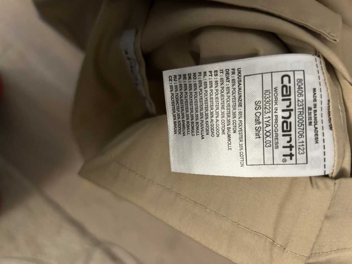 Carhartt × Vintage Carhartt Craft WIP Sable Beige Size US L / EU 52-54 / 3 - 6 Thumbnail