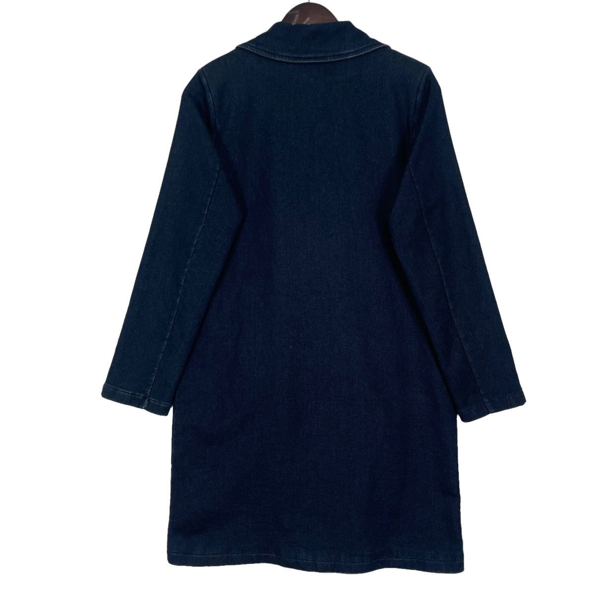 agnes b. Vintage Agnes B Denim Long Jacket Button Up Agnes B brand Size S / US 4 / IT 40 - 11 Thumbnail