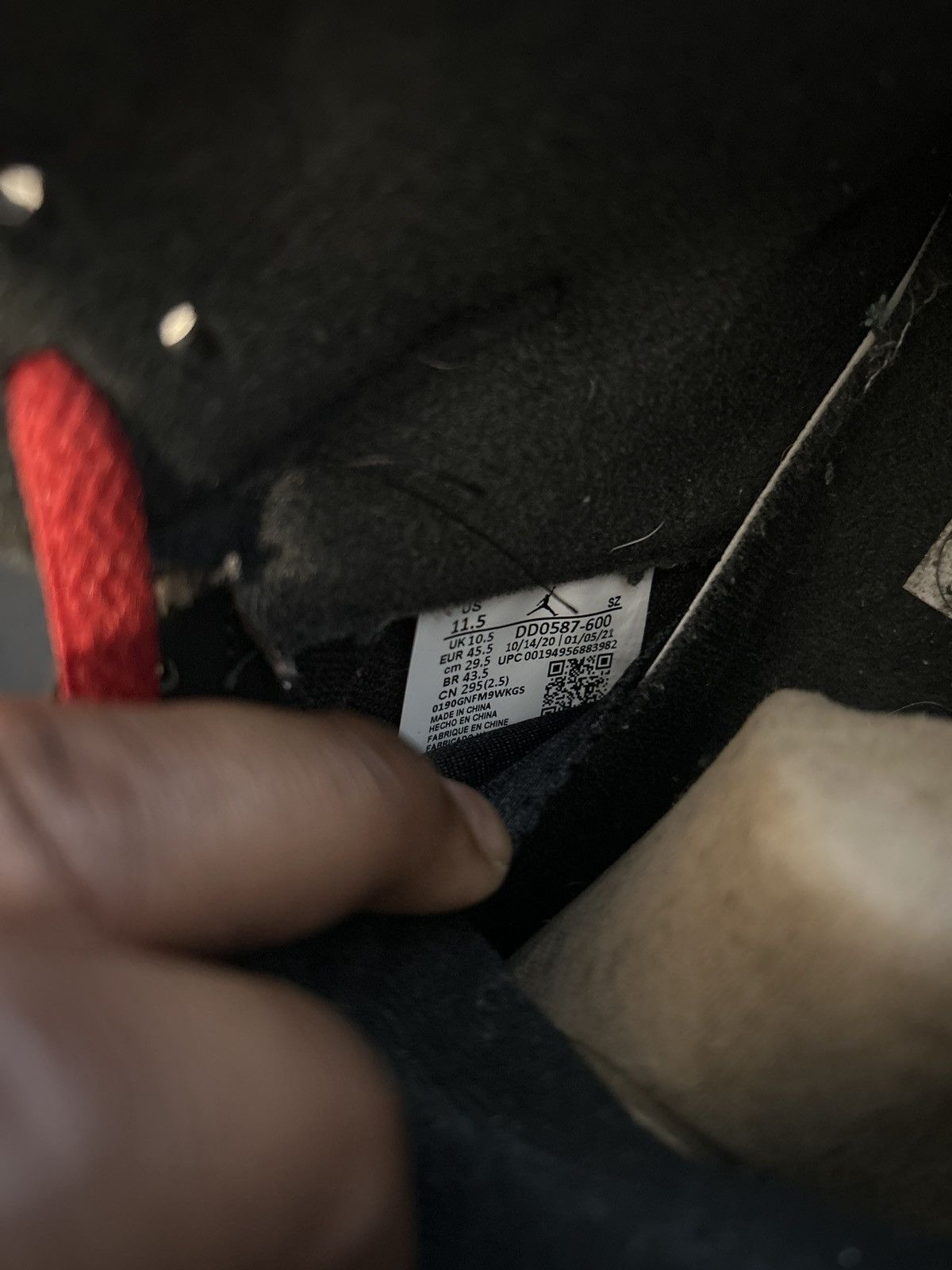 Jordan Brand Raging Bull 5s Size US 11.5 / EU 44-45 - 6 Thumbnail