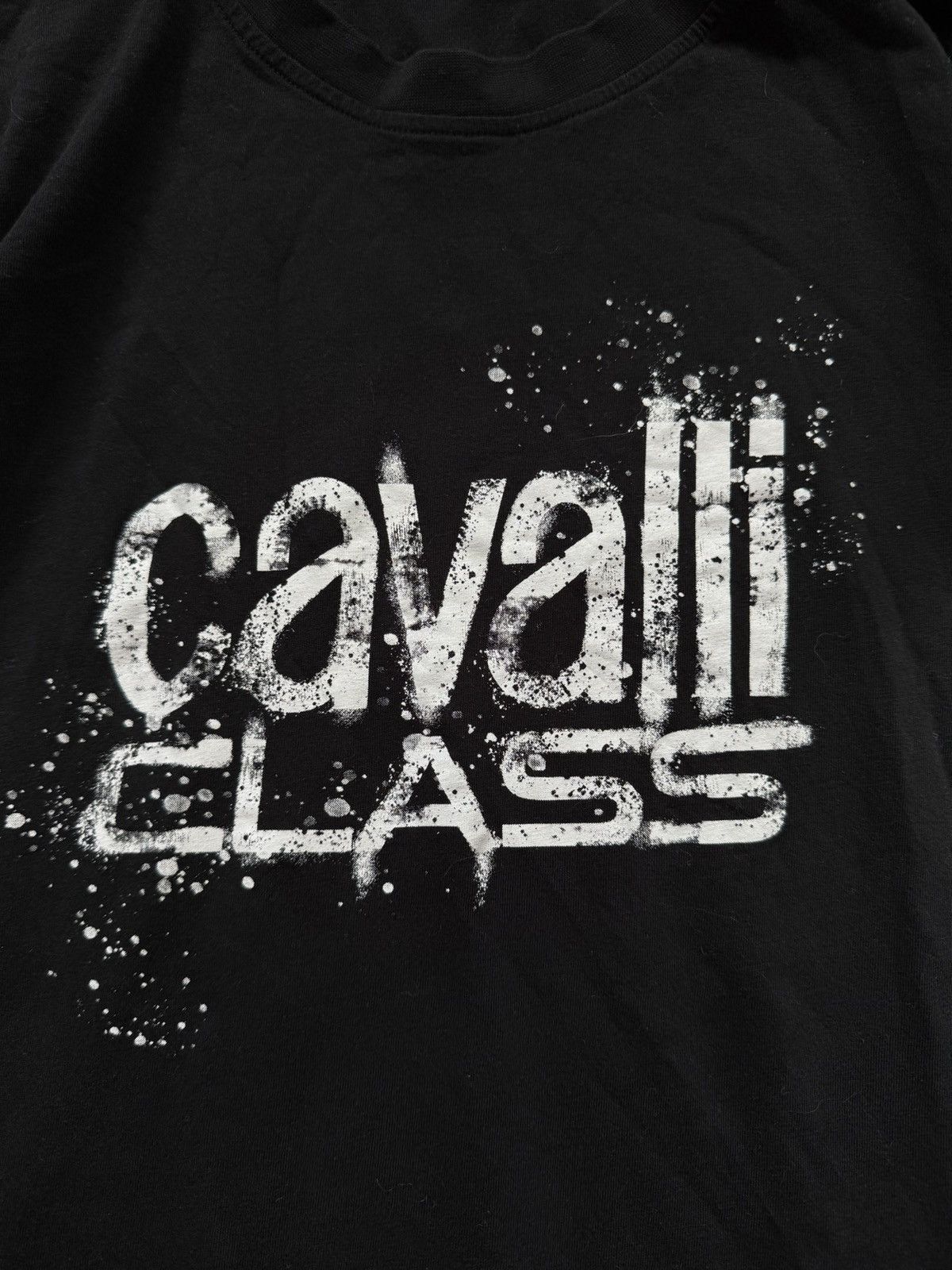 Roberto Cavalli Roberto Cavalli Class big logo t-shirt black Size US XL / EU 56 / 4 - 3 Thumbnail