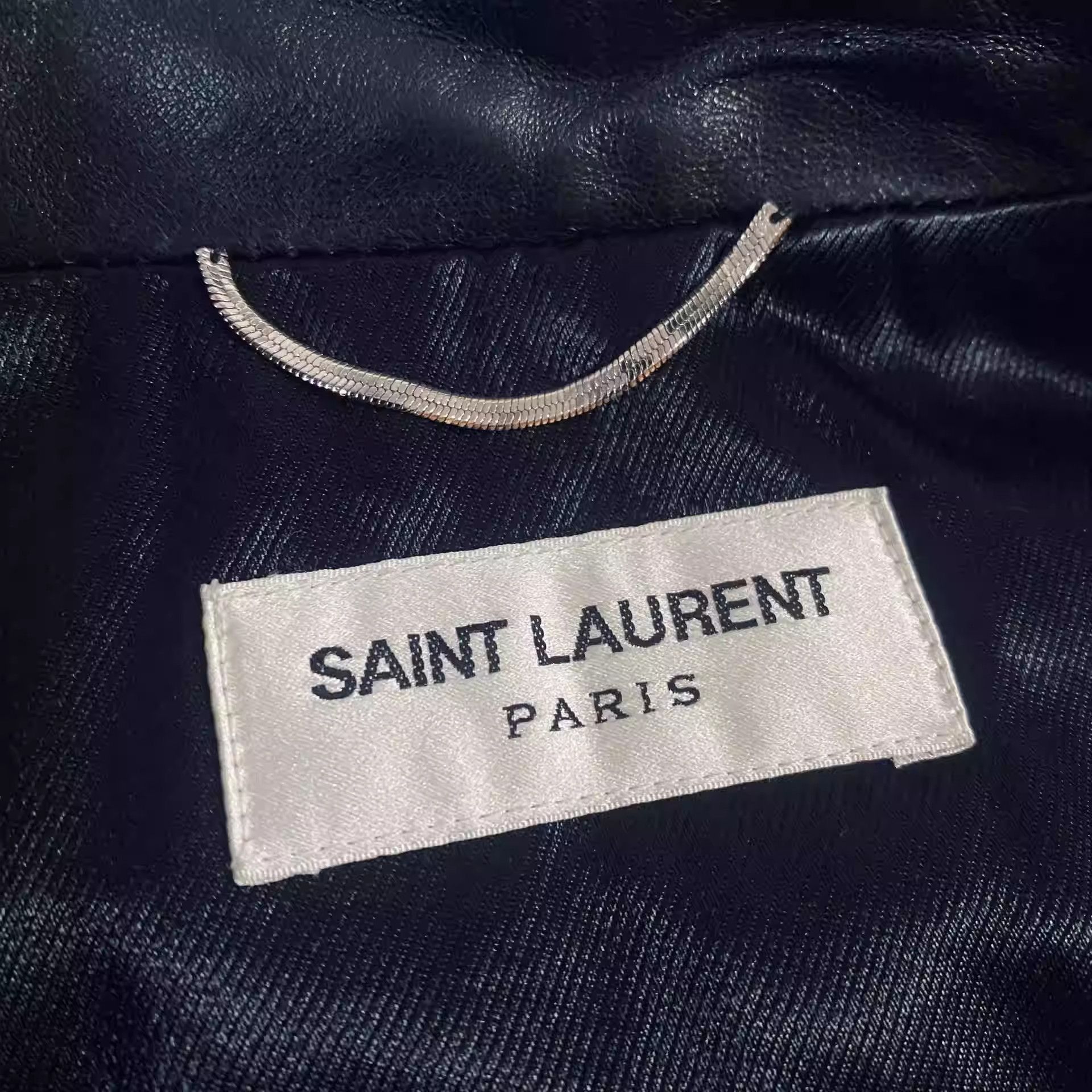 Saint Laurent Paris saint laurent Poster Leather Jacket-2505 Size US M / EU 48-50 / 2 - 3 Thumbnail