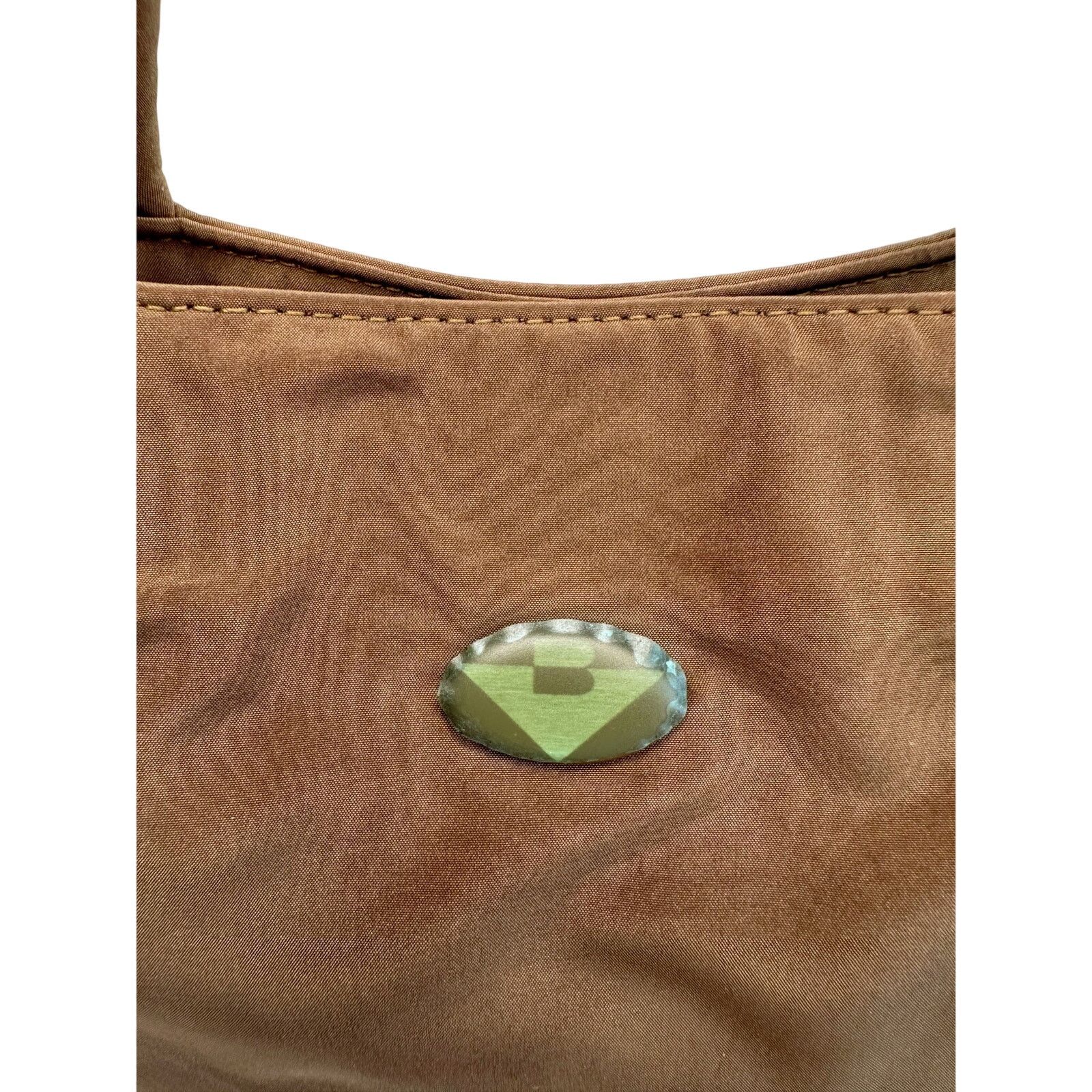 Bottega Veneta Bottega Veneta Brown Nylon Mini Bag with Mirror Size ONE SIZE - 6 Thumbnail