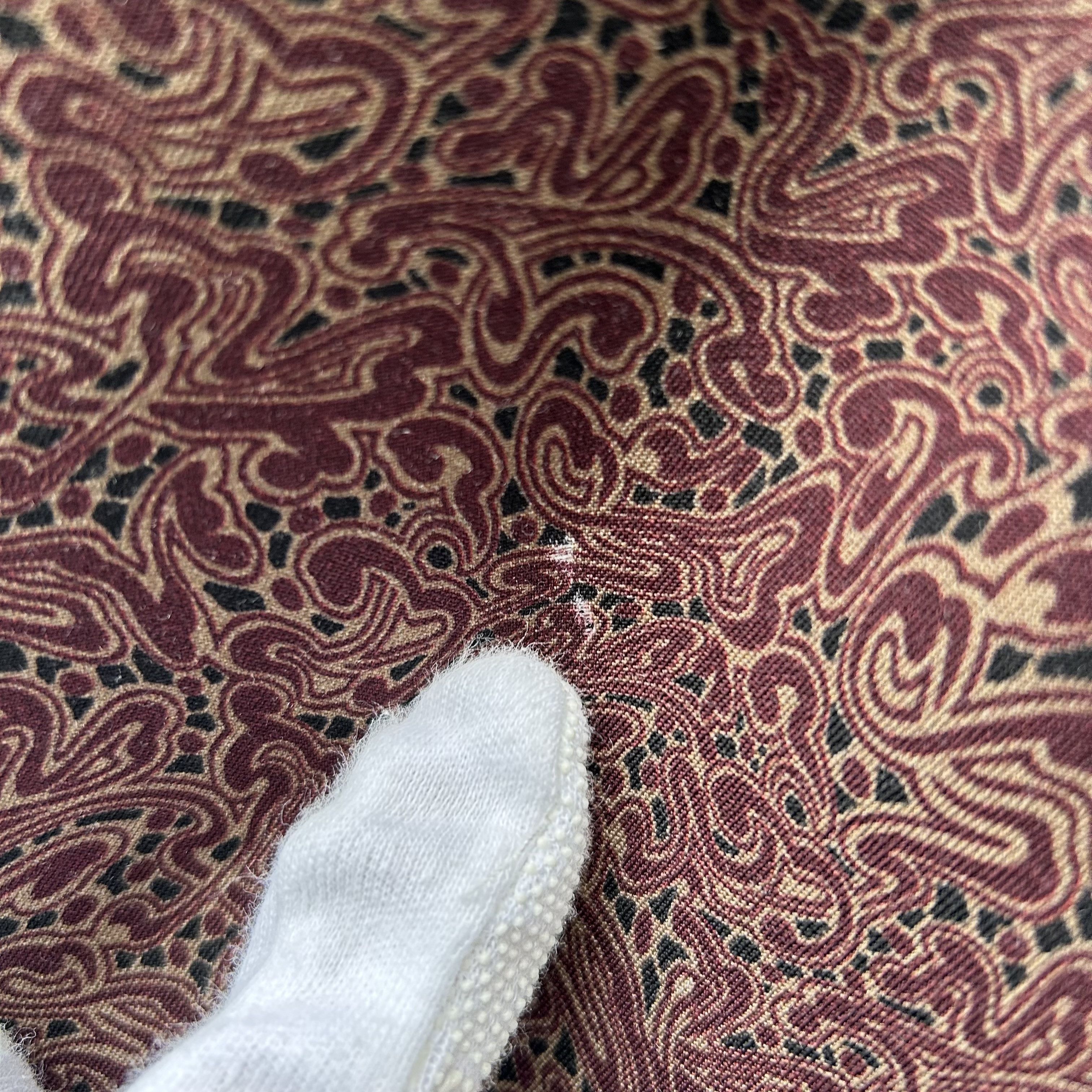 Dries Van Noten Dries van Noten Red Patterned Blazer Jacket Size 48R - 10 Thumbnail