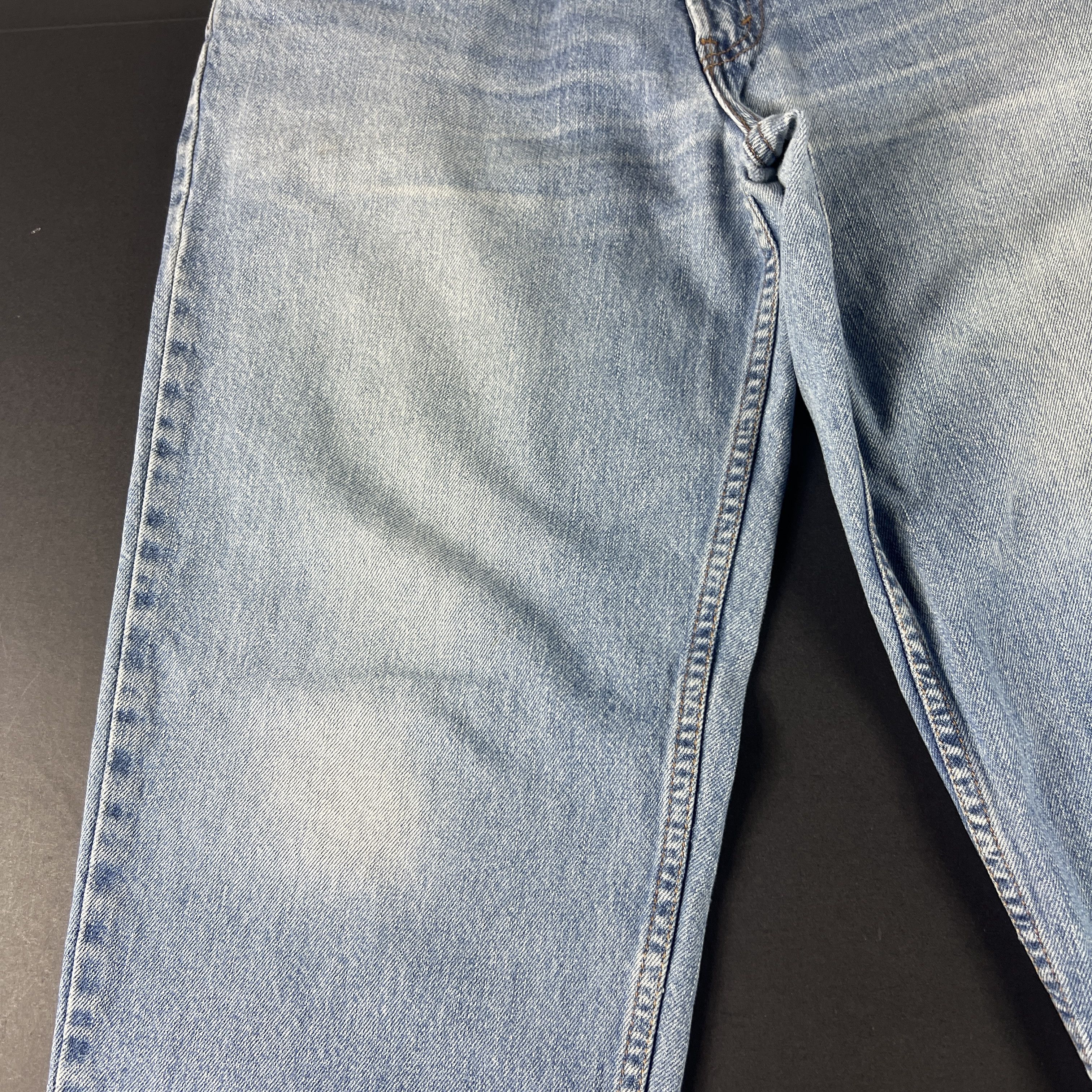 Levi's × Vintage Y2K Levi's Jeans 560 Loose Tapered Blue Faded Cotton Denim Size US 34 / EU 50 - 4 Thumbnail