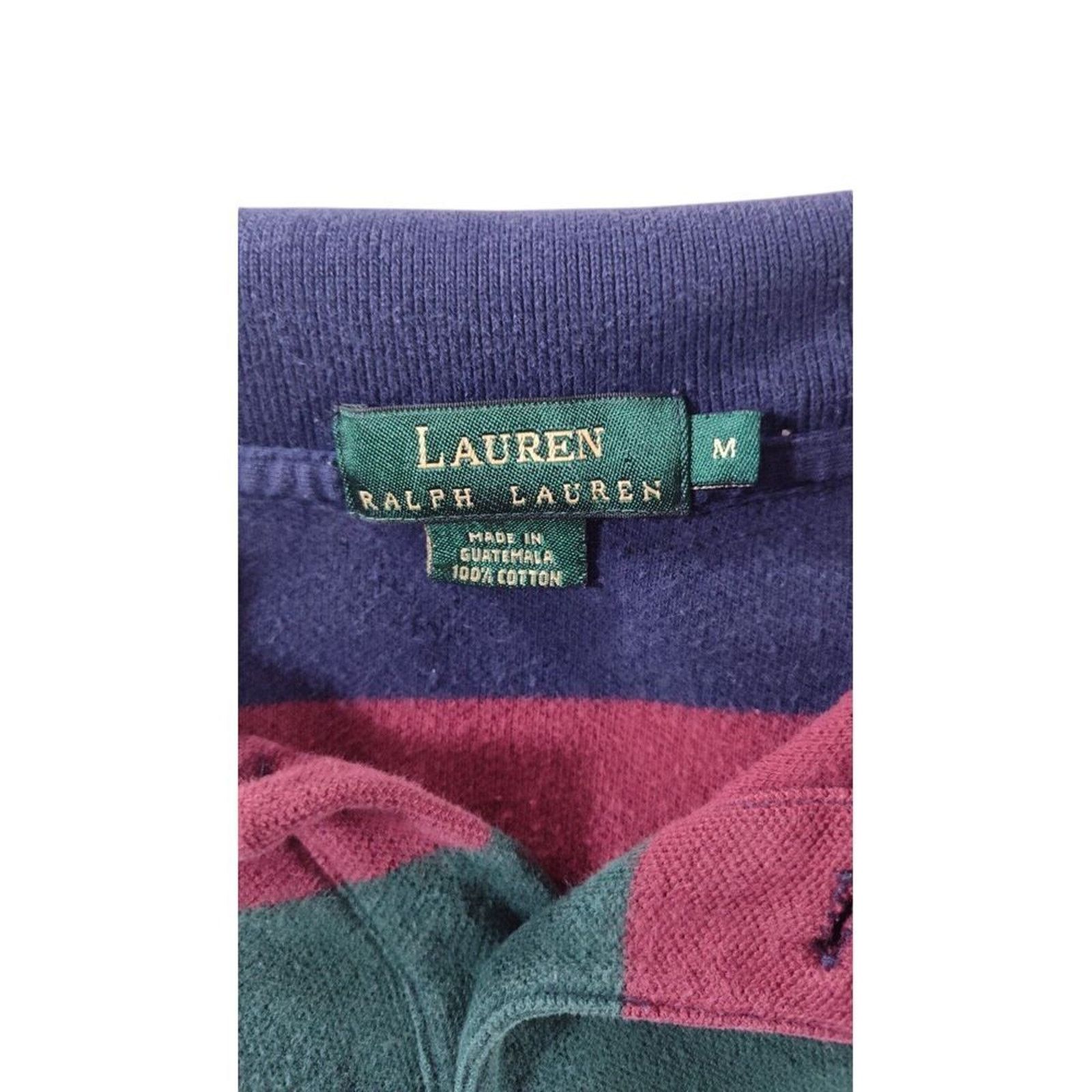 Lauren Ralph Lauren VTG Lauren Ralph Lauren LRL Mens Polo Medium Preppy Size US M / EU 48-50 / 2 - 7 Thumbnail