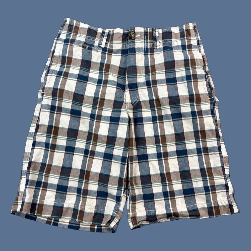 American Eagle Outfitters Vintage American Eagle Shorts Mens 30 Plaid Longer Length Chino Preppy Y2K Size US 30 / EU 46 - 1 Thumbnail