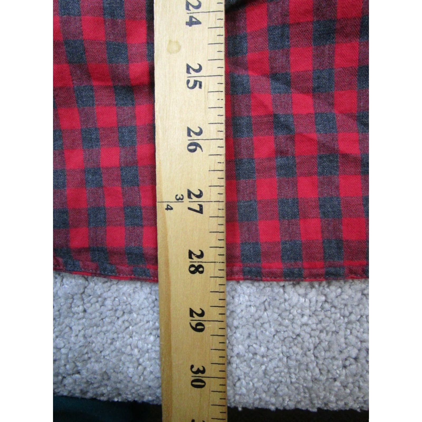 FRED Bonobos Shirt Mens Medium Red Black Cotton Button Up Size US M / EU 48-50 / 2 - 8 Thumbnail