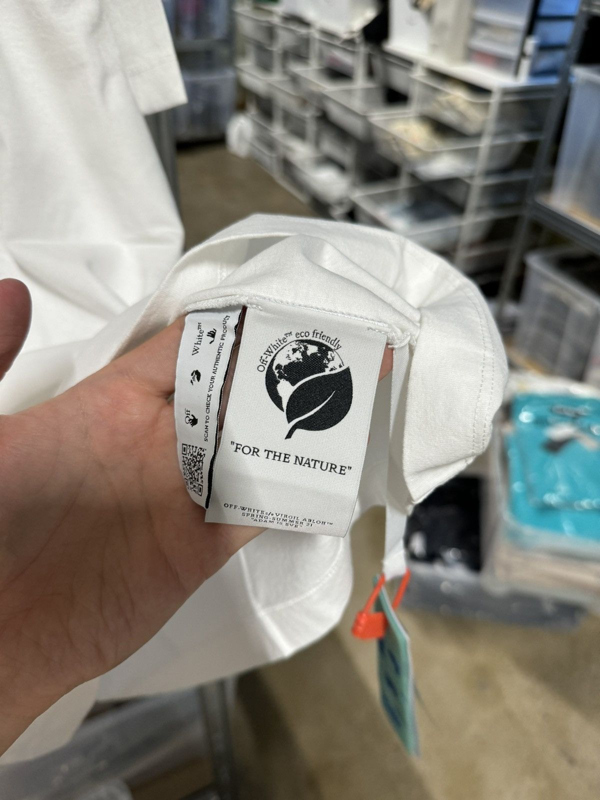 Off-White Off-White Tech Marker Arrow T-Shirt 500$ Size US L / EU 52-54 / 3 - 4 Thumbnail