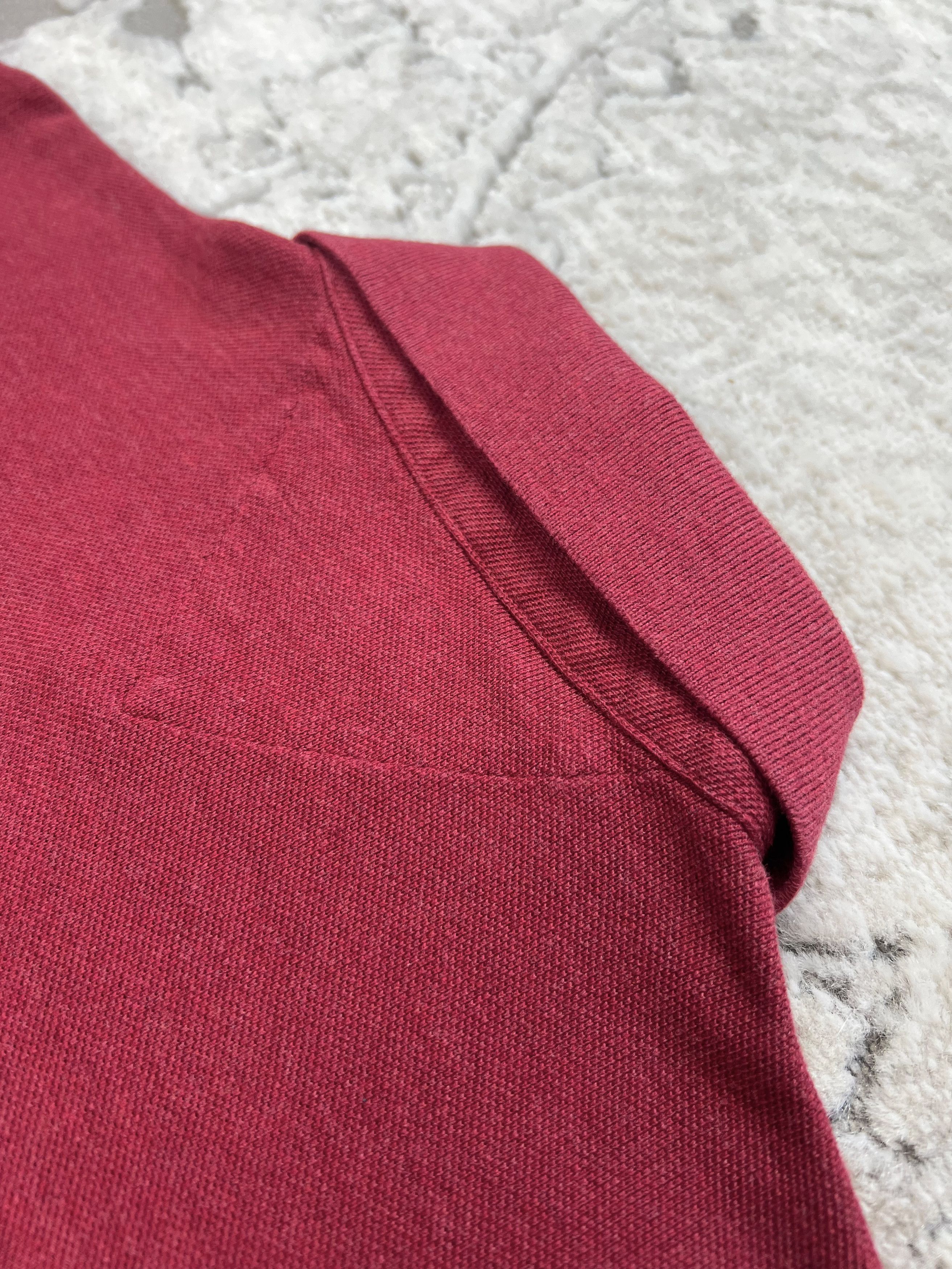 Tommy Hilfiger Tommy Hilfiger Burgundy Long Sleeve Polo Shirt Classic Fit S Size US S / EU 44-46 / 1 - 14 Thumbnail