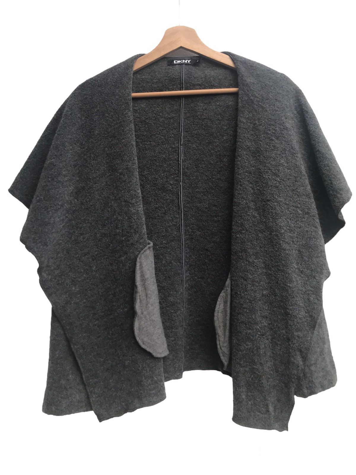 DKNY × Donna Karan DKNY Wool Cardigan Sweater Size S / US 4 / IT 40 - 3 Thumbnail