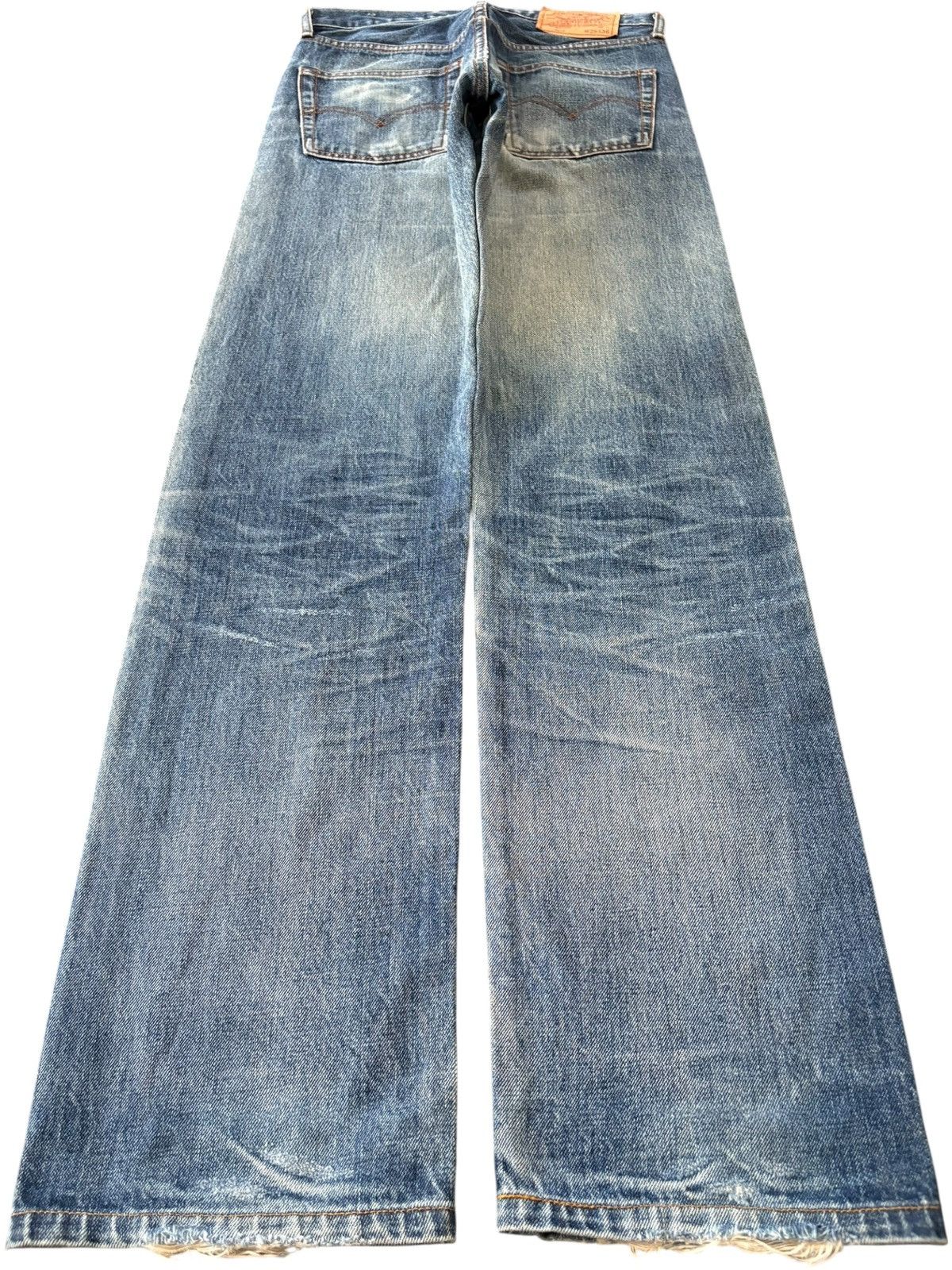 Levi's Vintage Japanese Levis 502 Big E Selvedge Talon Dist Jeans Size US 29 - 3 Thumbnail