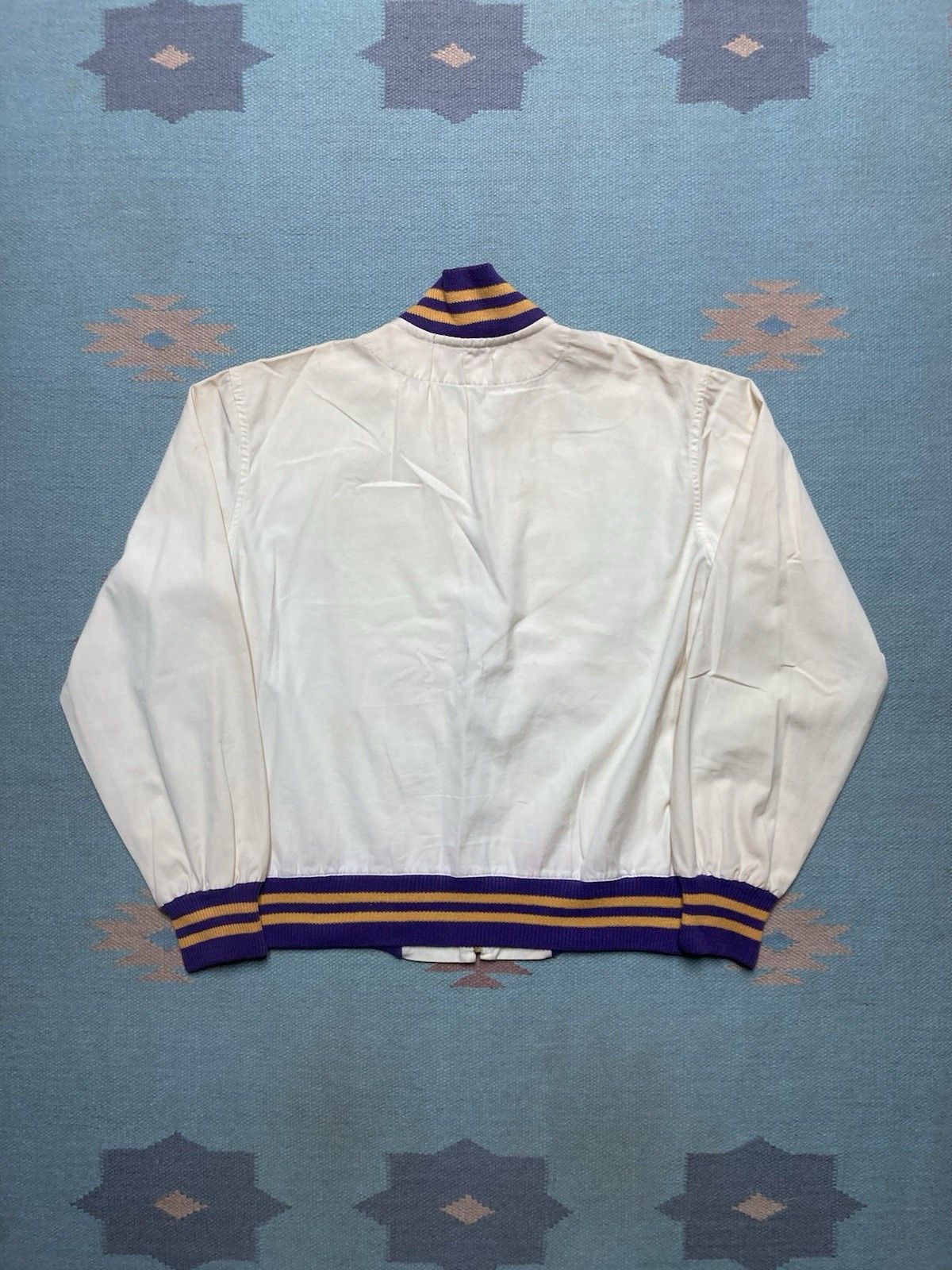 Vintage 1950s cotton bomber jacket kappa sigma fraternity champion L Size US L / EU 52-54 / 3 - 8 Thumbnail