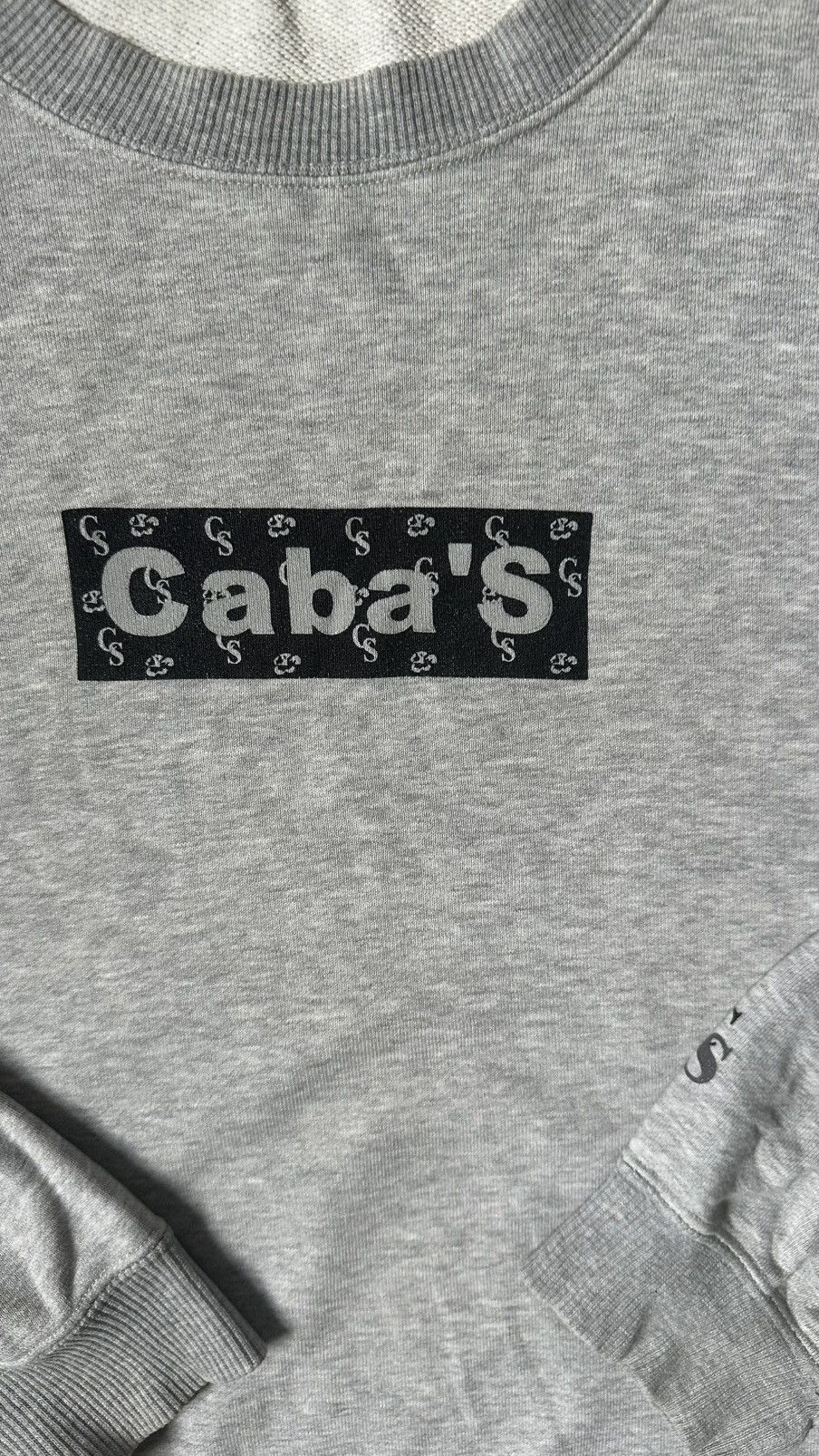 Japanese Brand VINTAGE CABA'S BOX LOGO SWEATSHIRT Size US XL / EU 56 / 4 - 2 Thumbnail