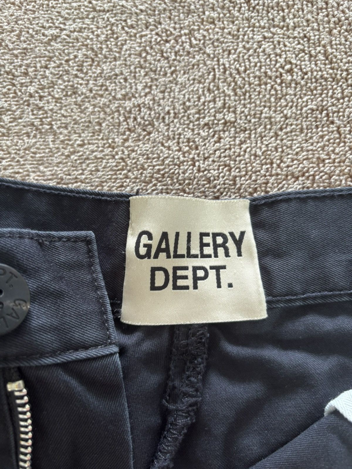 Gallery Dept. Gallery Dept. Black ATK Cut-Off-Shorts Size US 34 / EU 50 - 6 Thumbnail